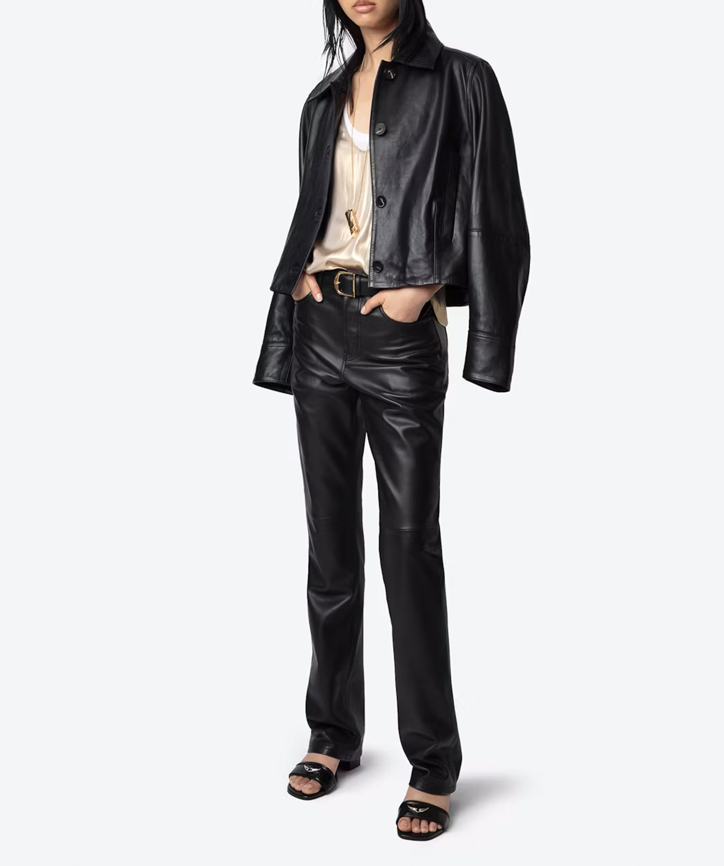 Bedrucktes Viskose-Top ZADIG&VOLTAIRE Gelb