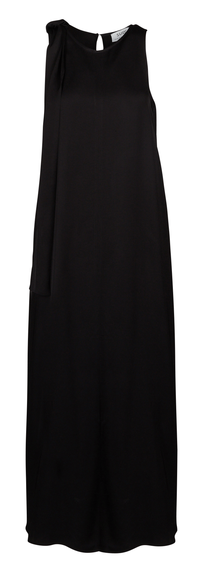 Robe longue col rond  SUD EXPRESS Noir