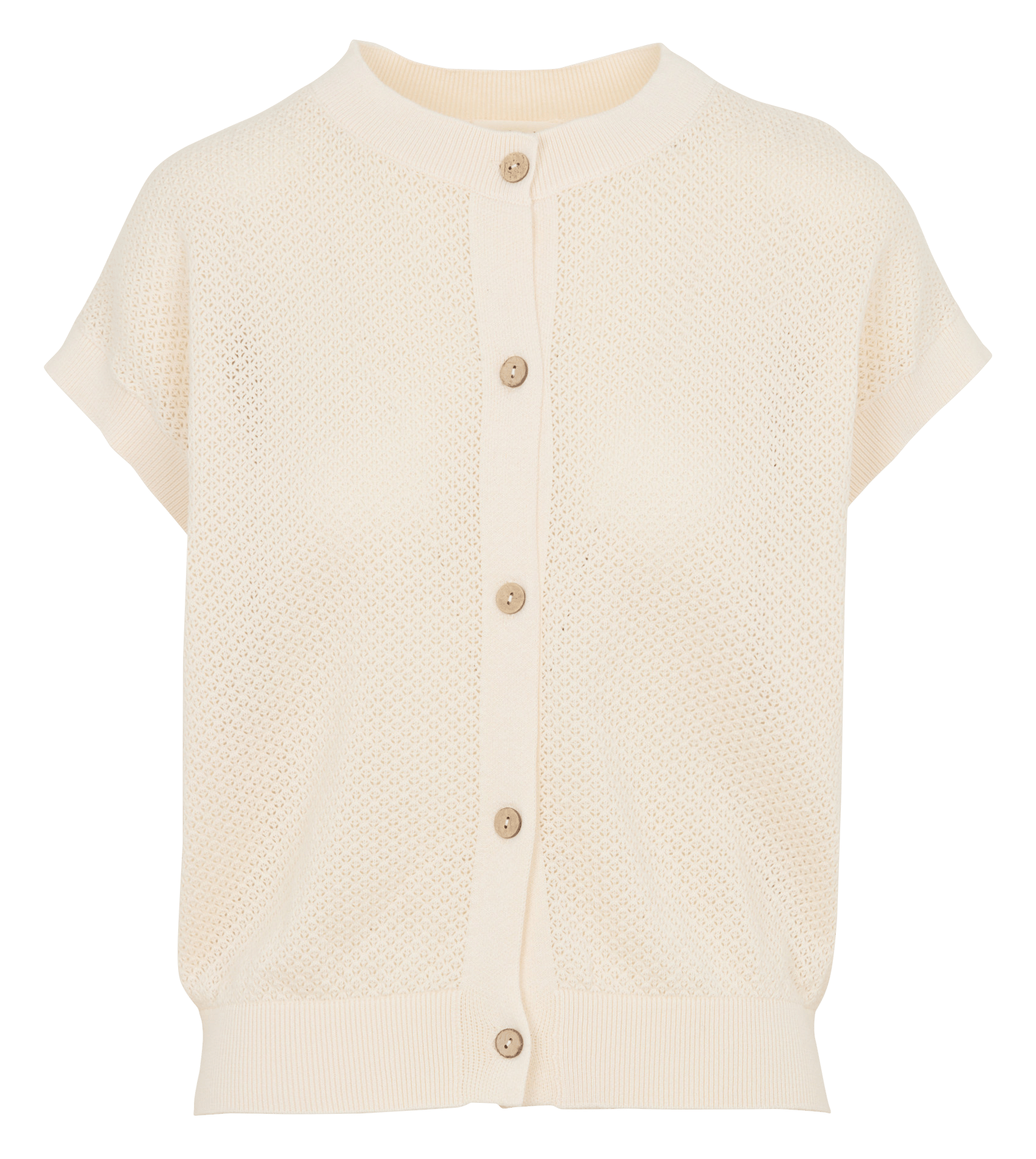 Gilet oversize en coton MAISON 123 Beige