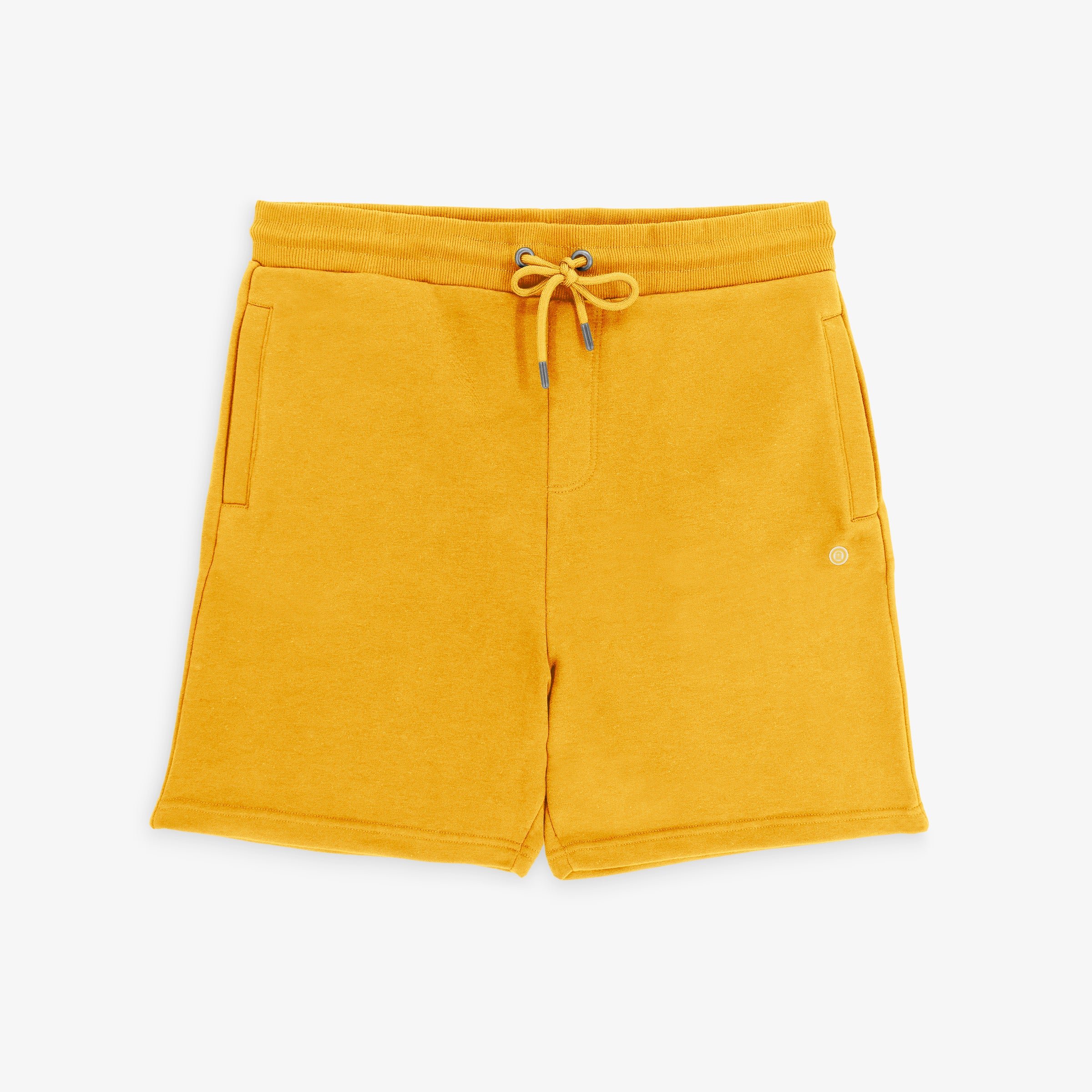 Fleece cotton shorts SERGE BLANCO Yellow