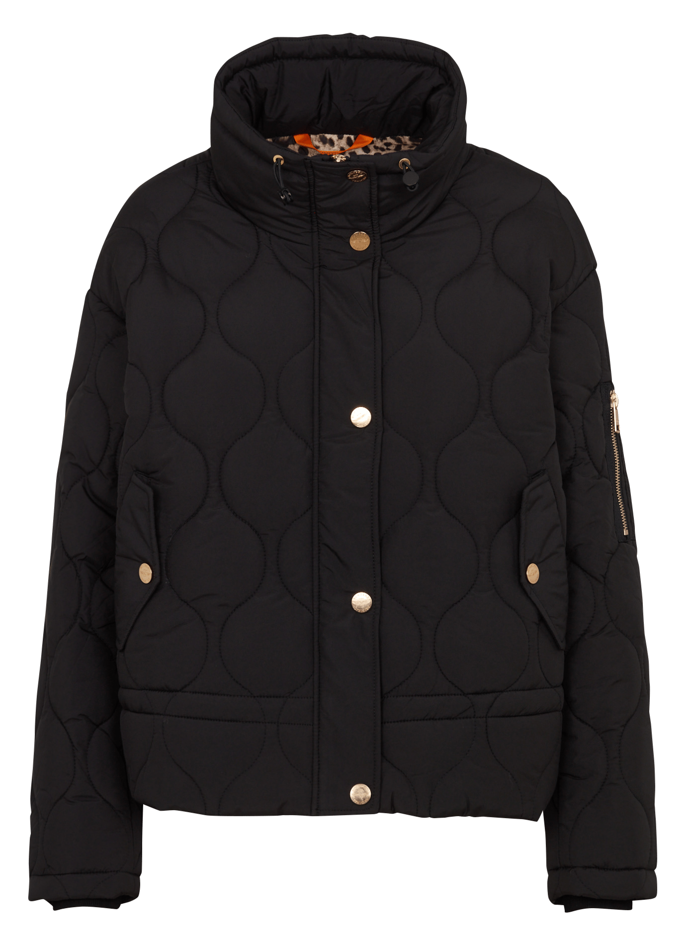 Quilted high-neck jacket BOMBERS ORIGINAL