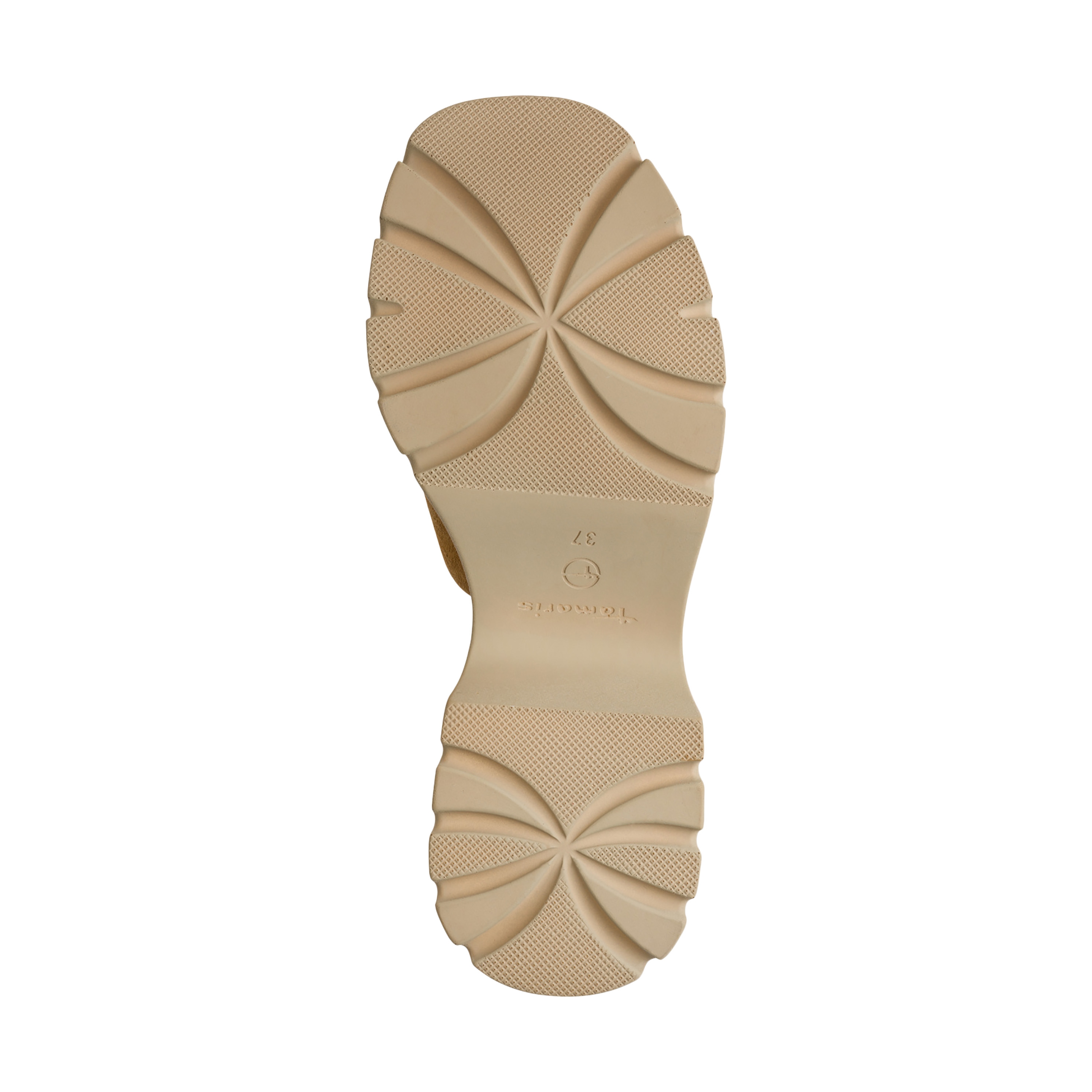 Leather high heel sandals TAMARIS Brown