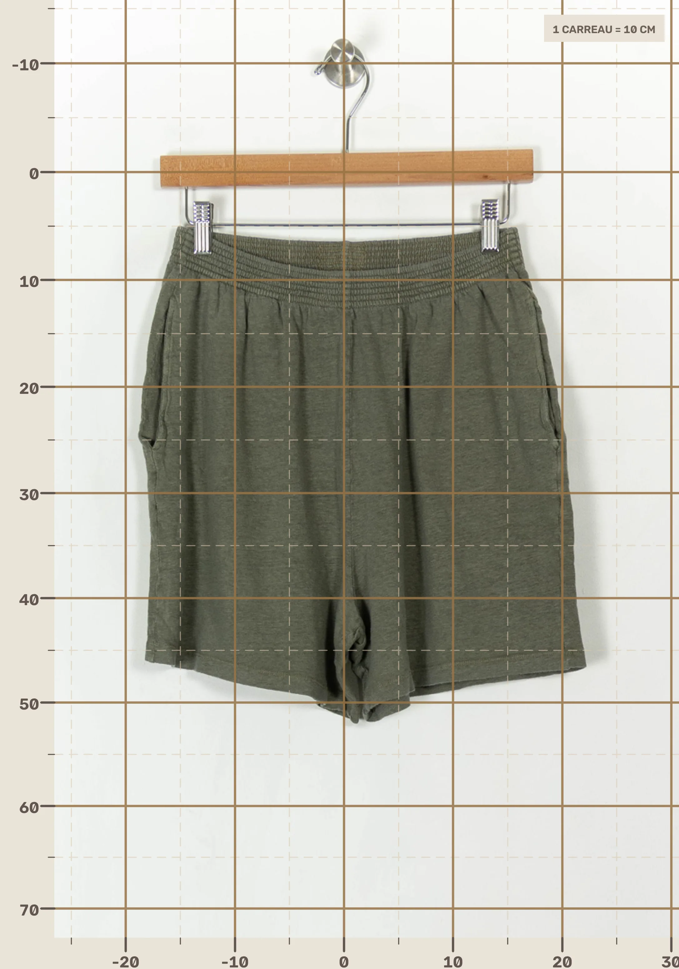 Shorts MAJESTIC FILATURES - SECONDE MAIN Green