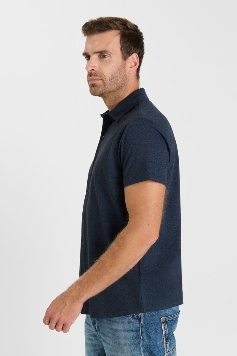 Chemise boutonnée LE TEMPS DES CERISES Bleu