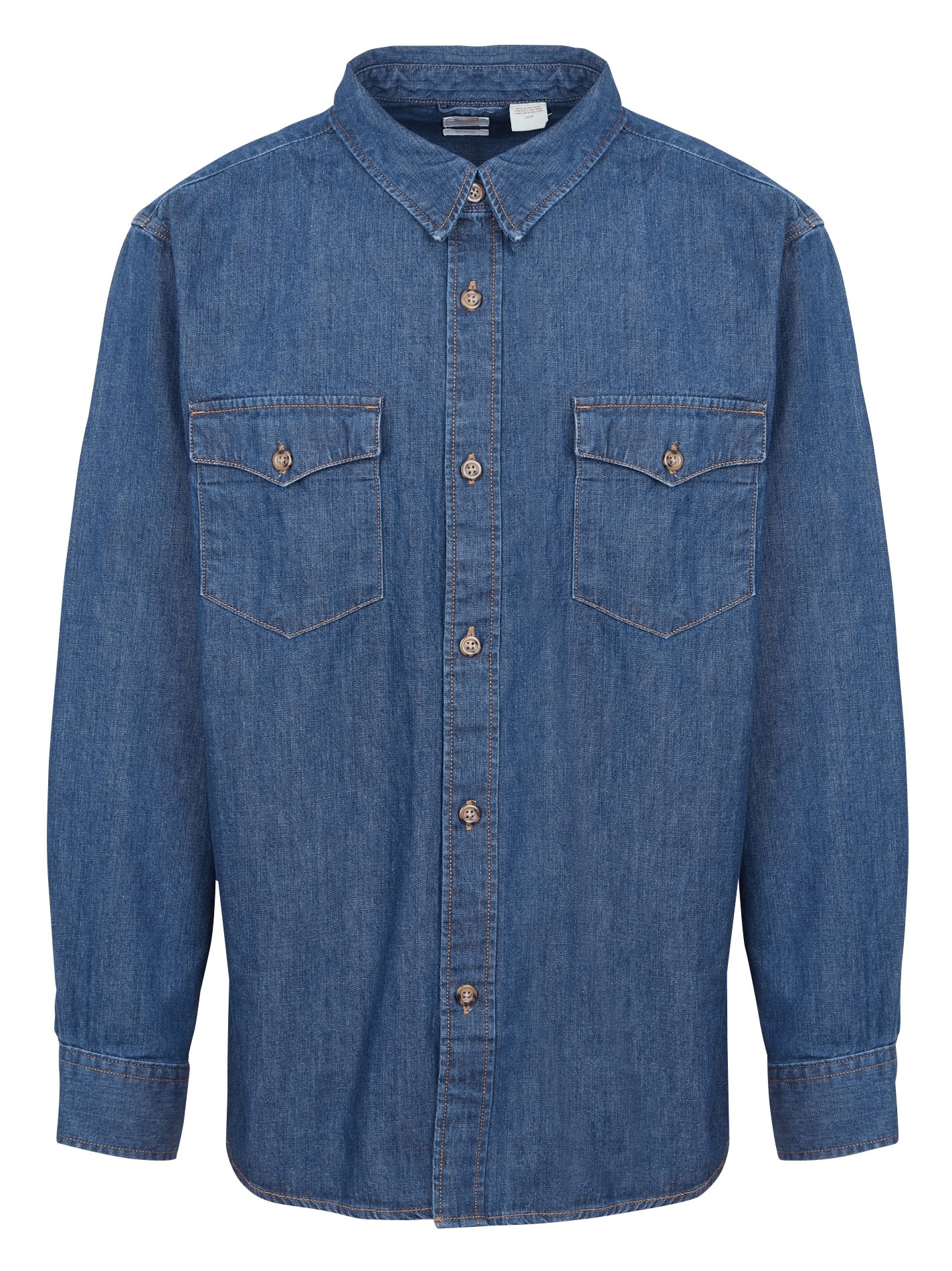 Jeanshemd mit klassischem Kragen Jeans ohne WaschungLEVI'S