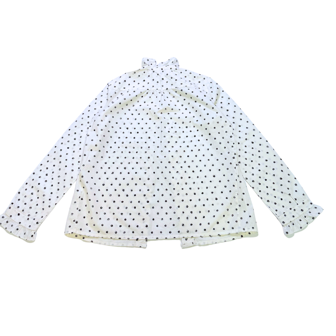 White child's shirt - 12 years BONPOINT - Seconde Main White