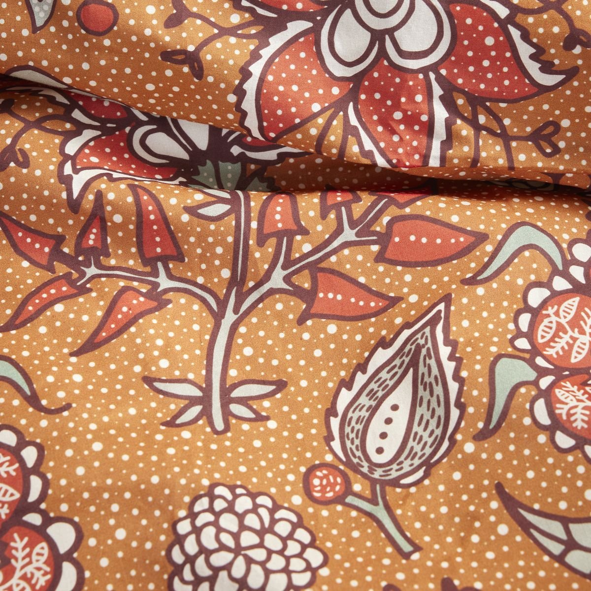 Cotton bedding set TODAY LINGE DE MAISON Orange