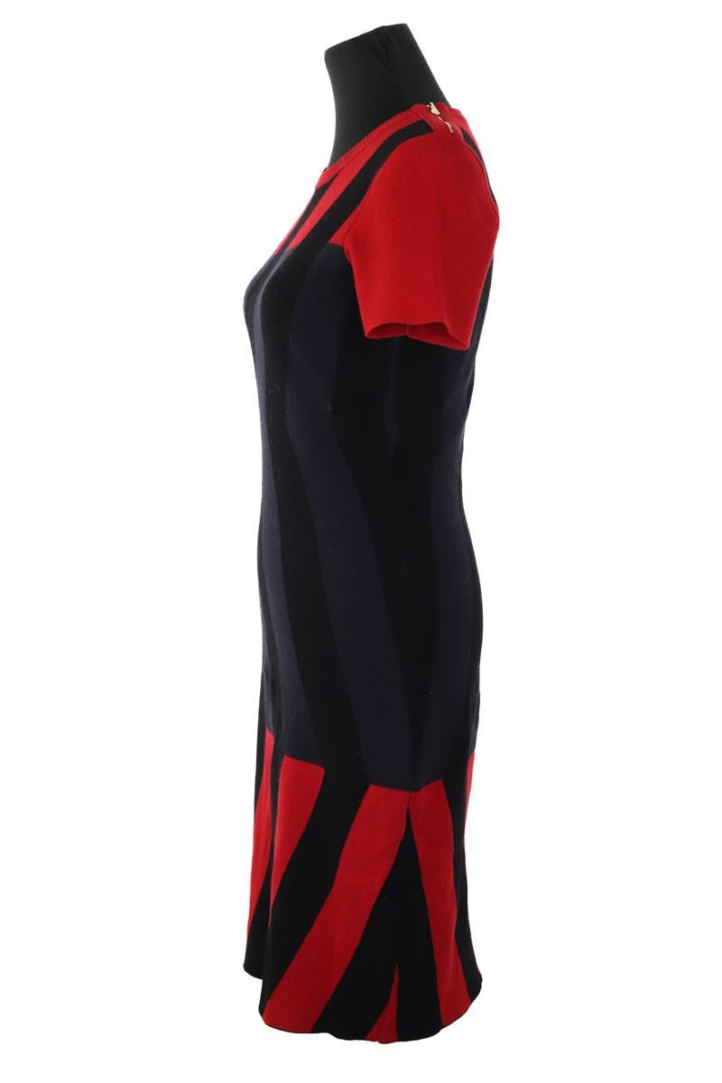 V-neck dress KENZO - SECONDE MAIN Red