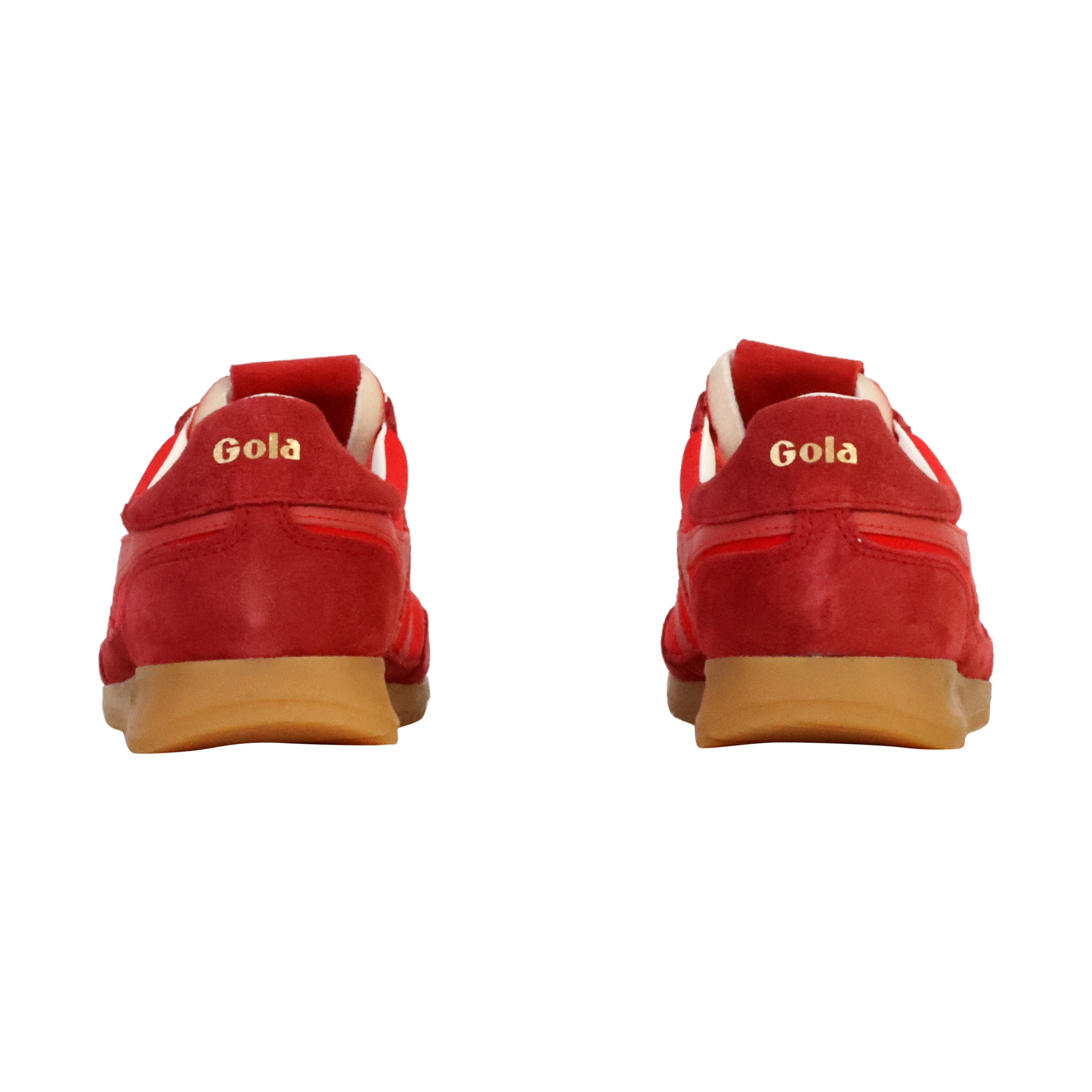 Firefly leather sneakers GOLA Orange