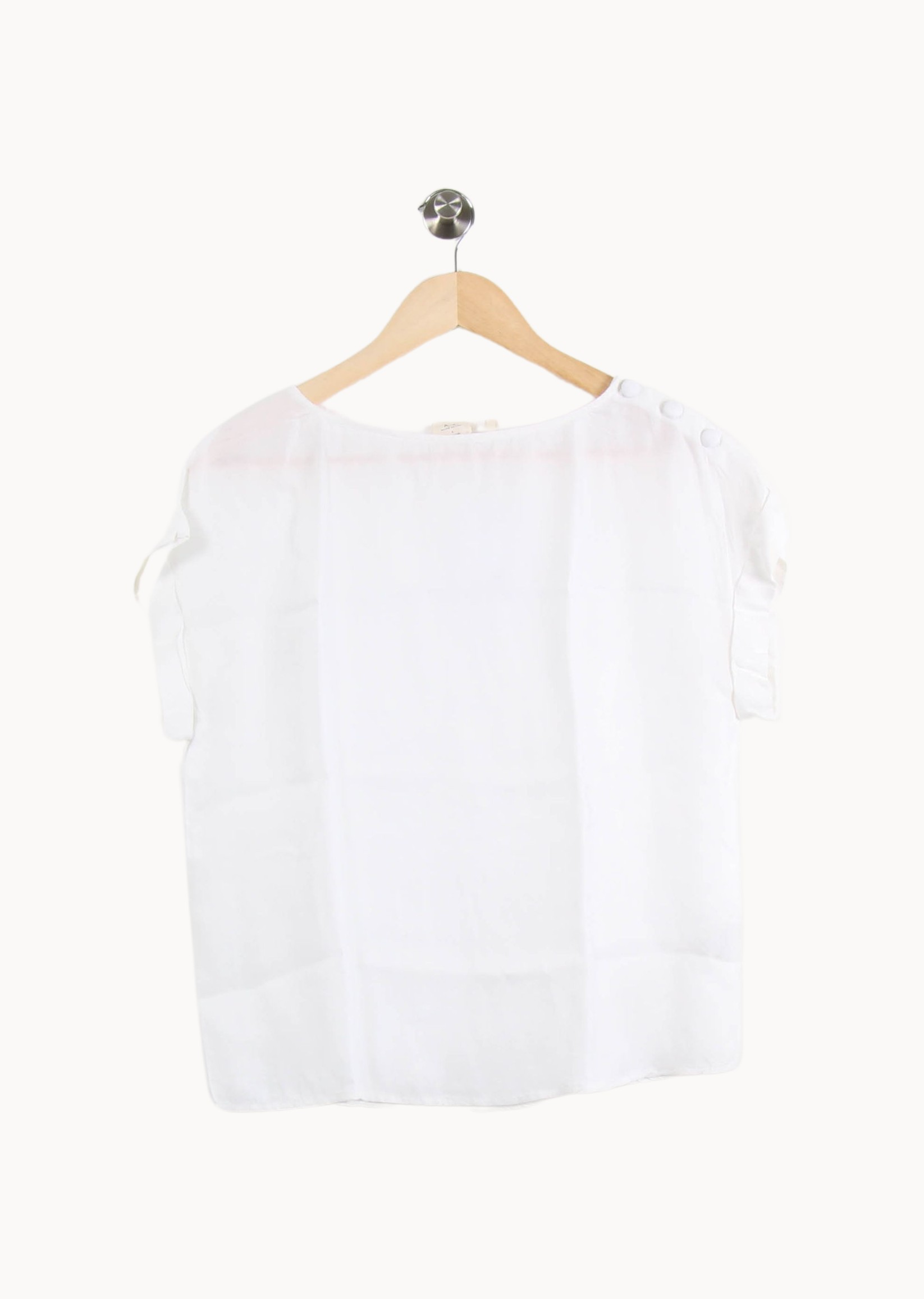 Tommy Badge T-shirt MARIE SIXTINE - SECONDE MAIN White