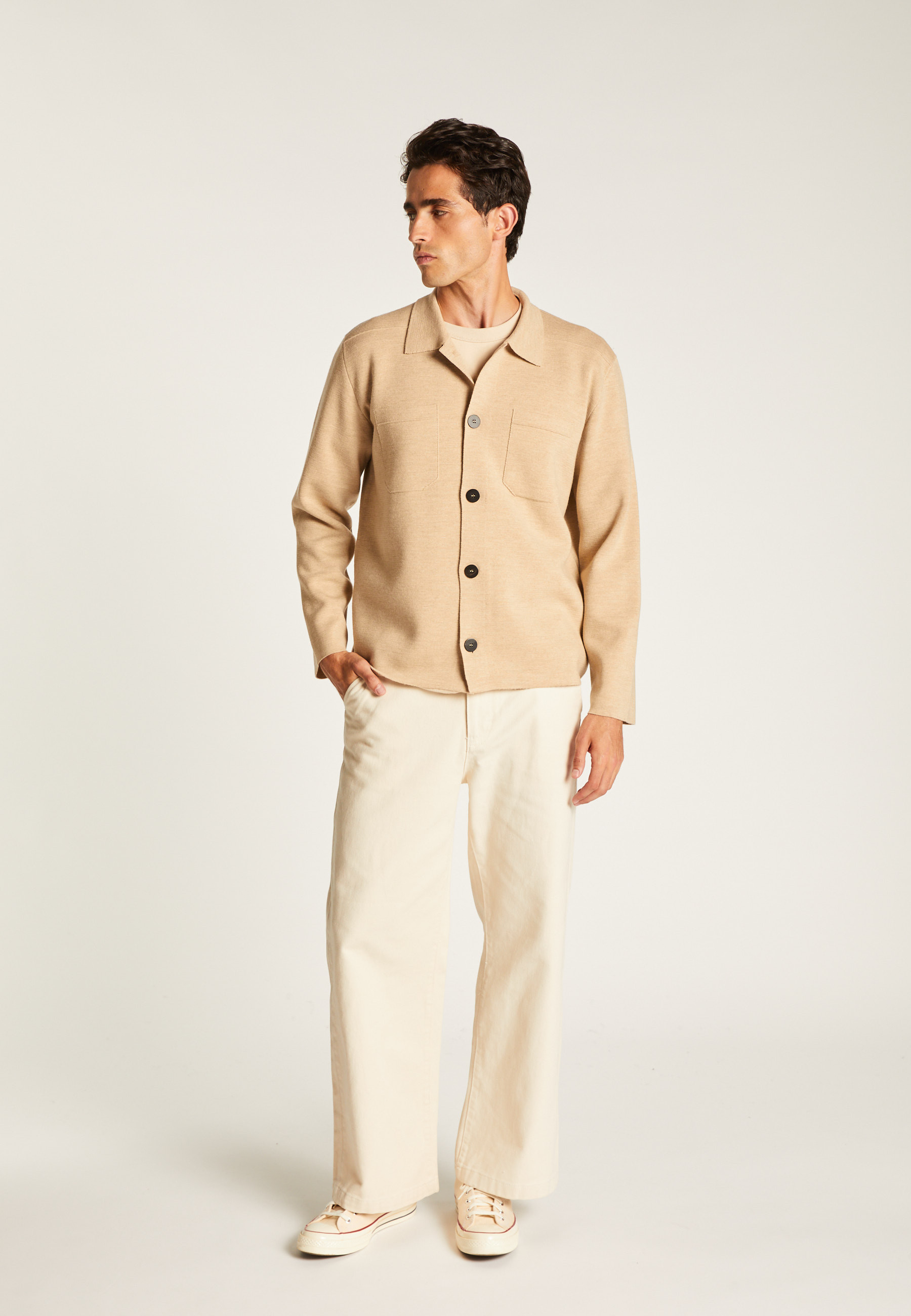 Merino wool overshirt MAISON MONTAGUT