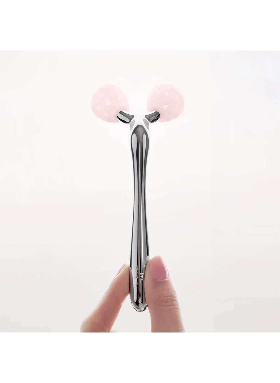 Roller V liftant visage en Quartz Rose HOLIDERMIE No color