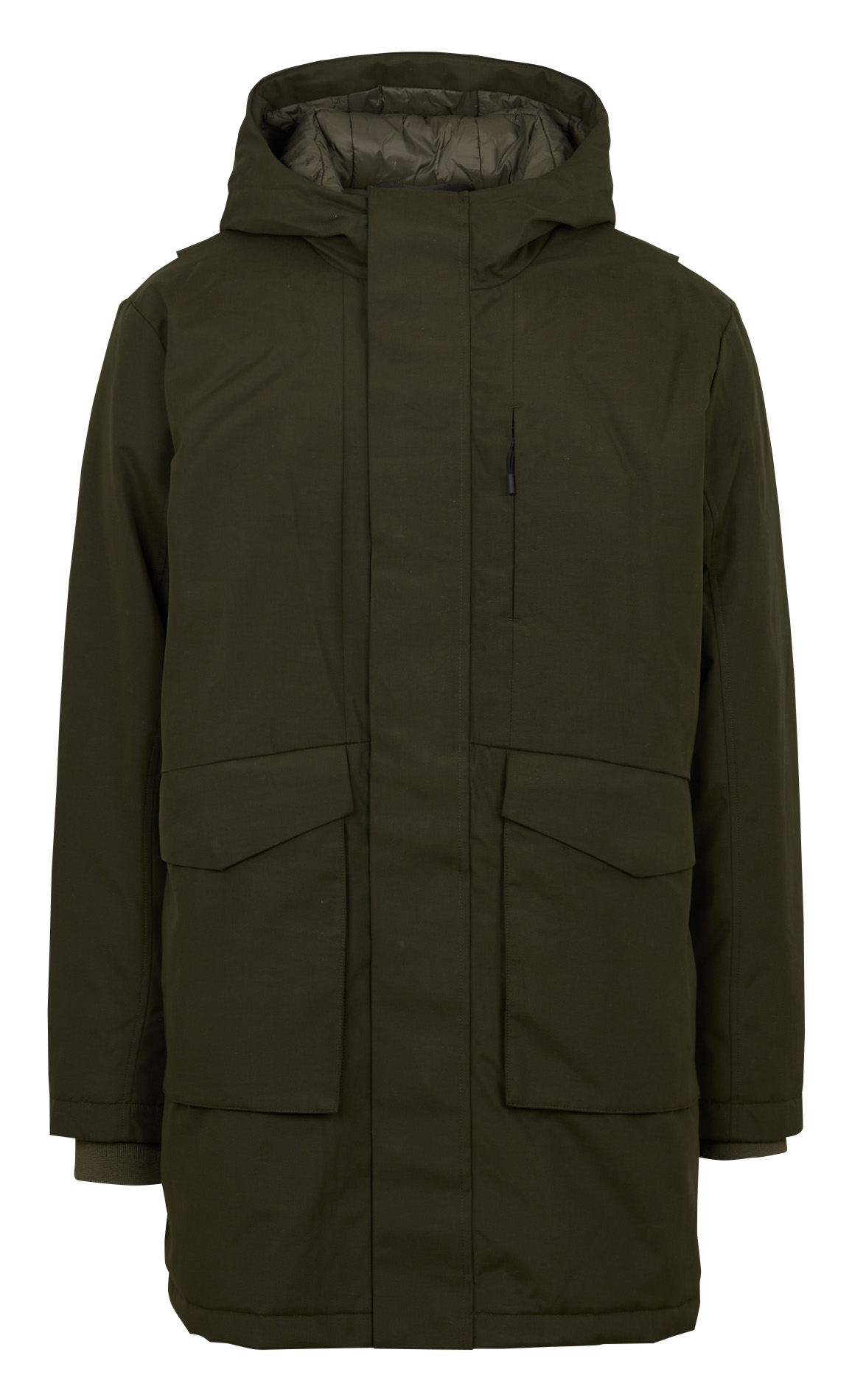 Manteau col montant MINIMUM Vert