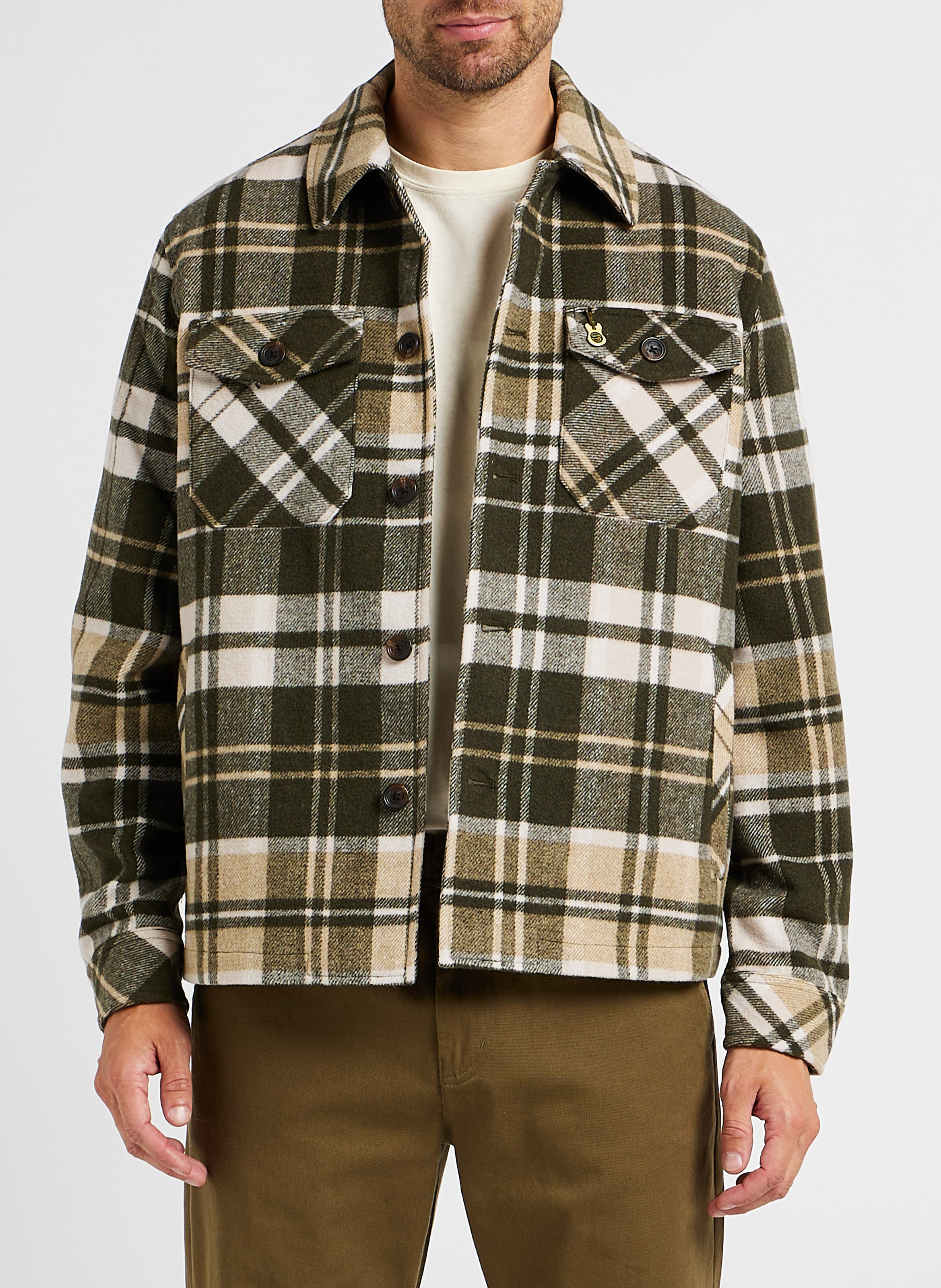 Recht overshirt met klassieke kraag SCOTCH AND SODA