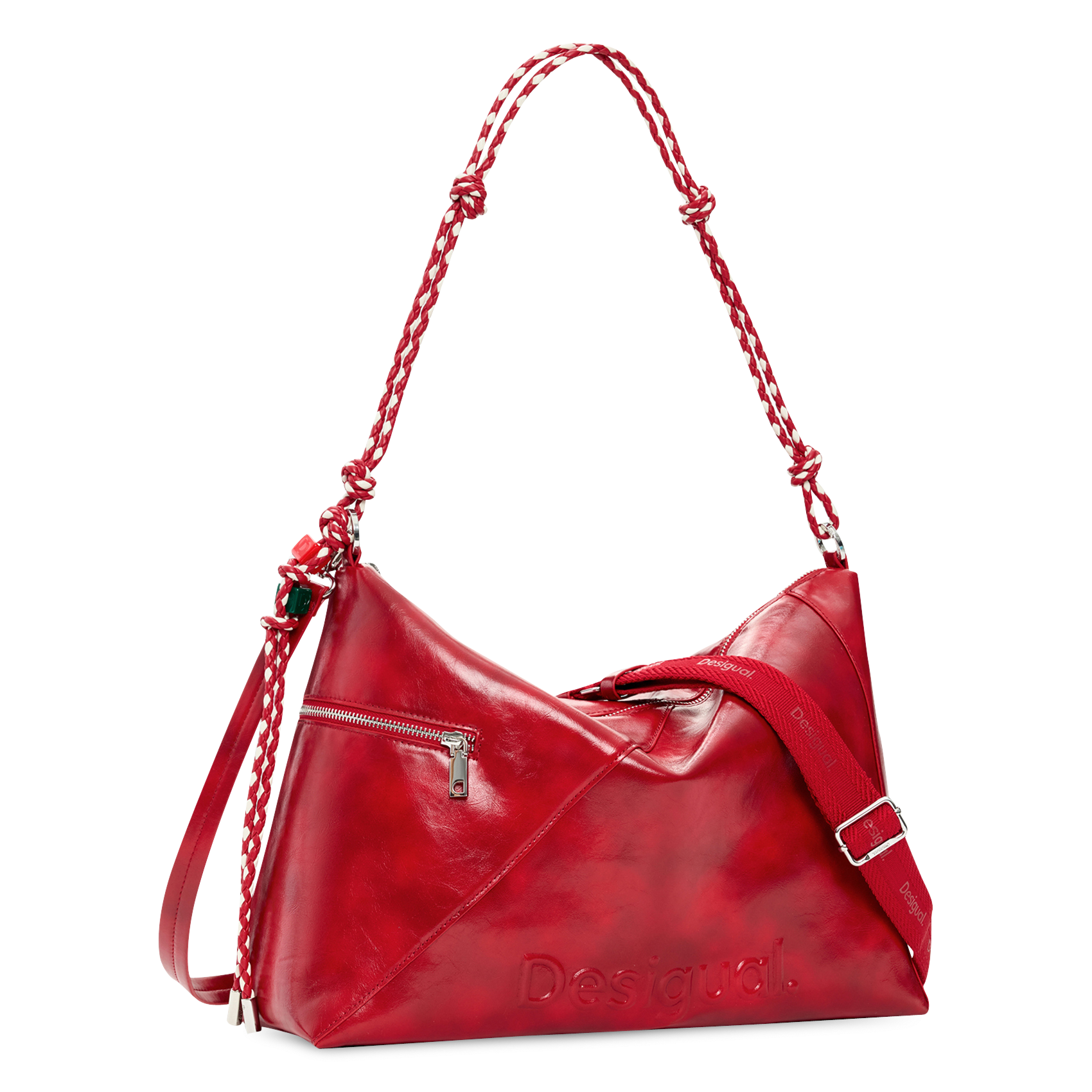 Sac porté épaule DESIGUAL Rouge