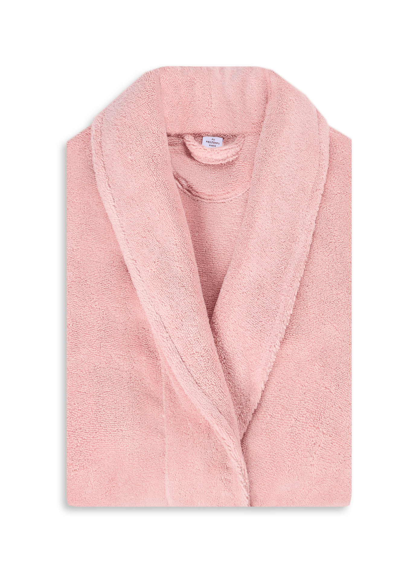 Organic cotton bathrobe AU PRINTEMPS PARIS MAISON Pink