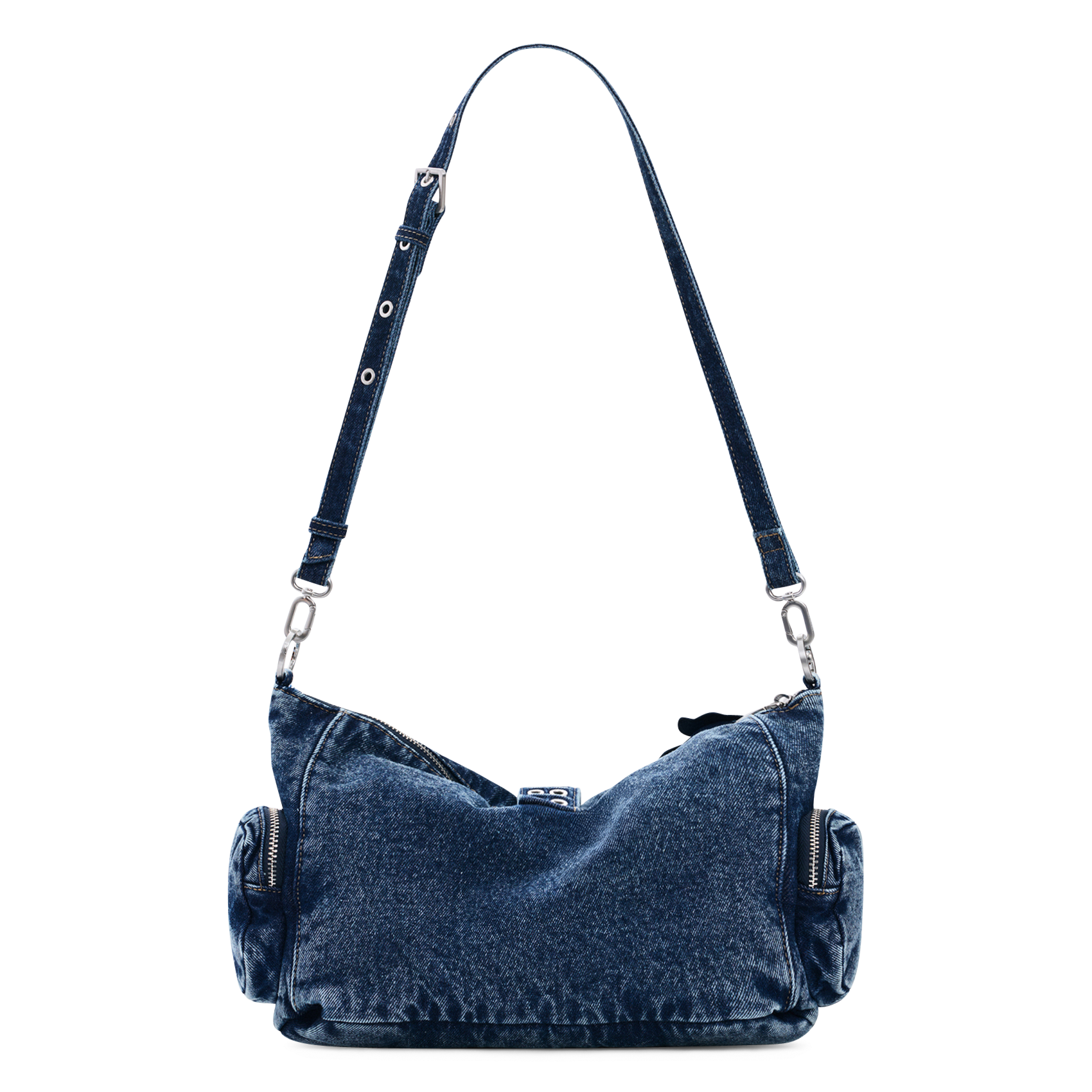 Sac à main en denim DESIGUAL Blauw