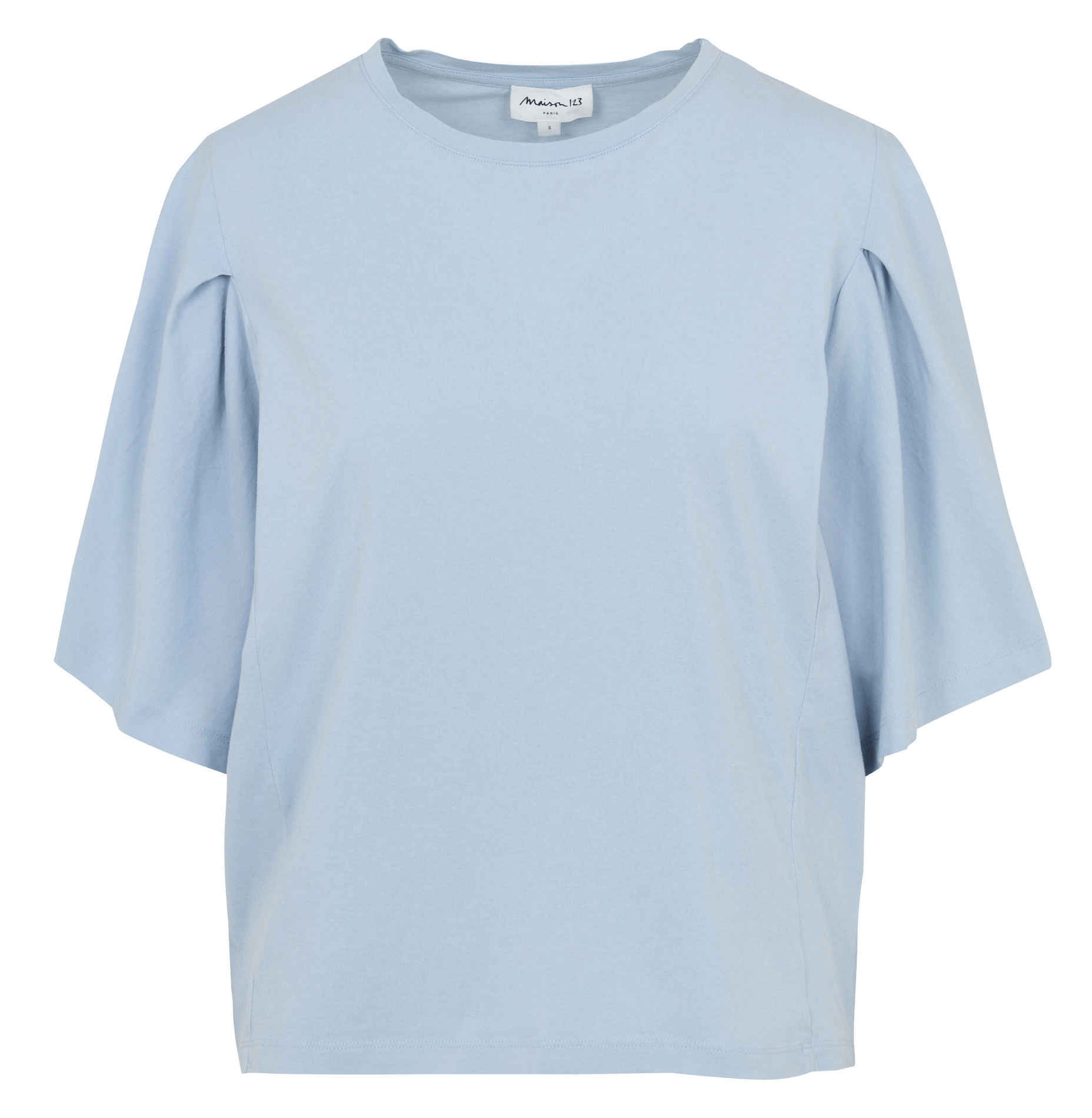 Oversized round-neck cotton T-shirt MAISON 123