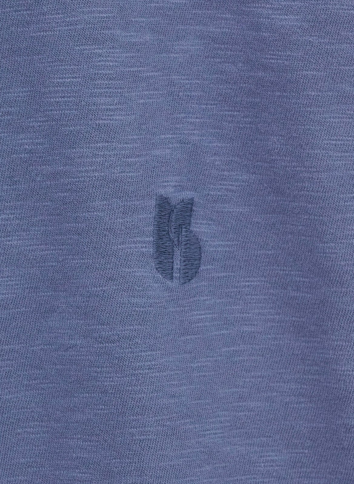 Tee-shirt col rond en coton BA&SH Bleu