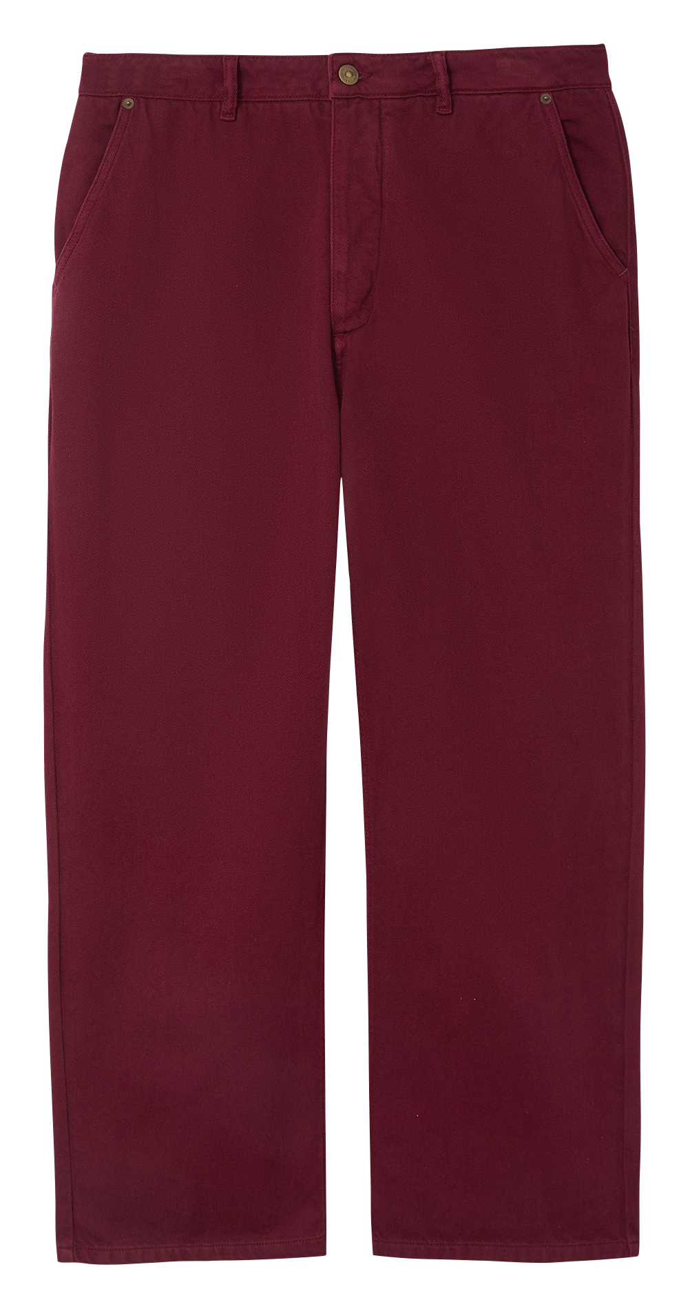 Jean droit en coton CHEVIGNON Violet