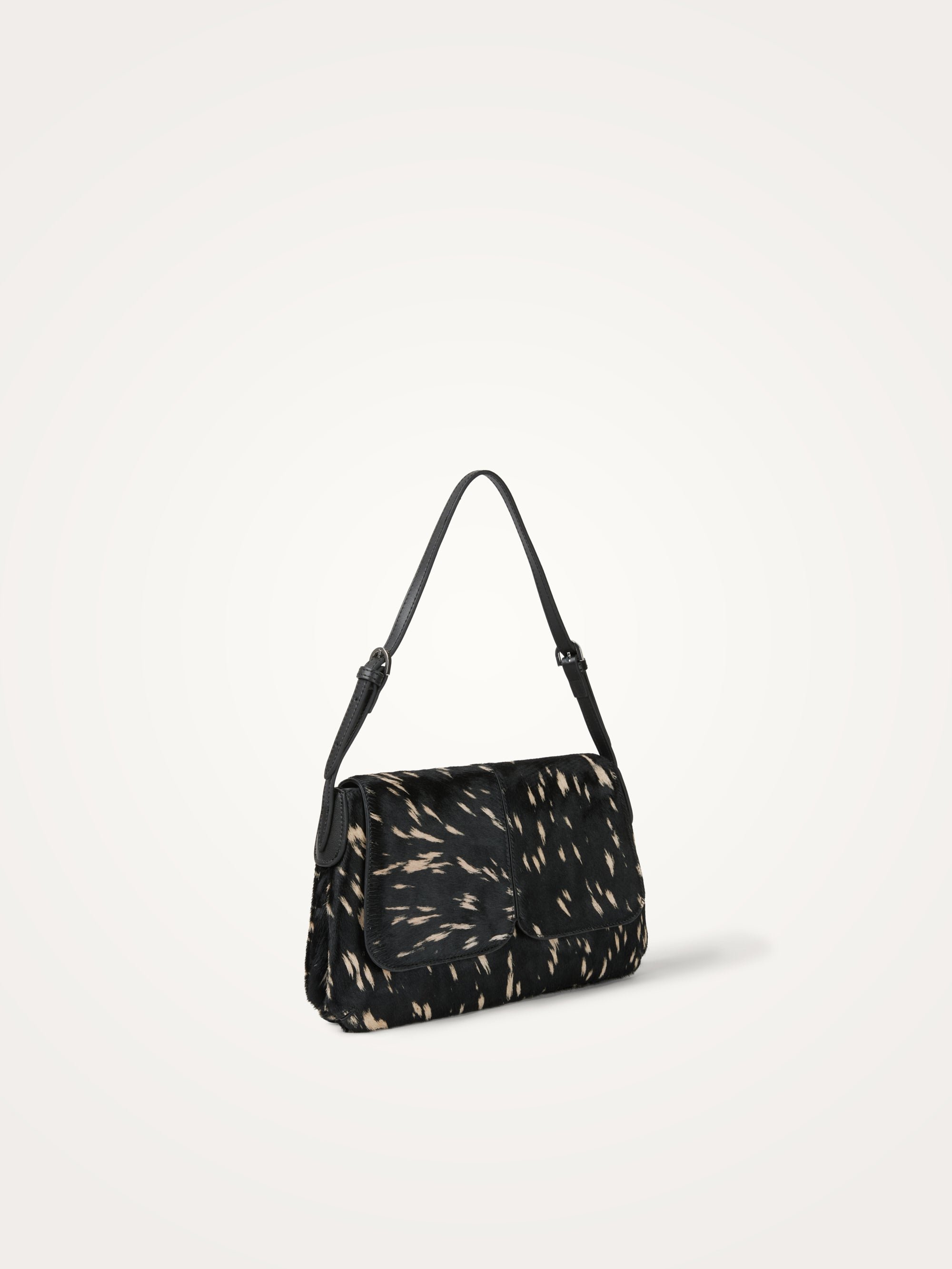 Crossbody bag with flap | Black VANESSA WU Women