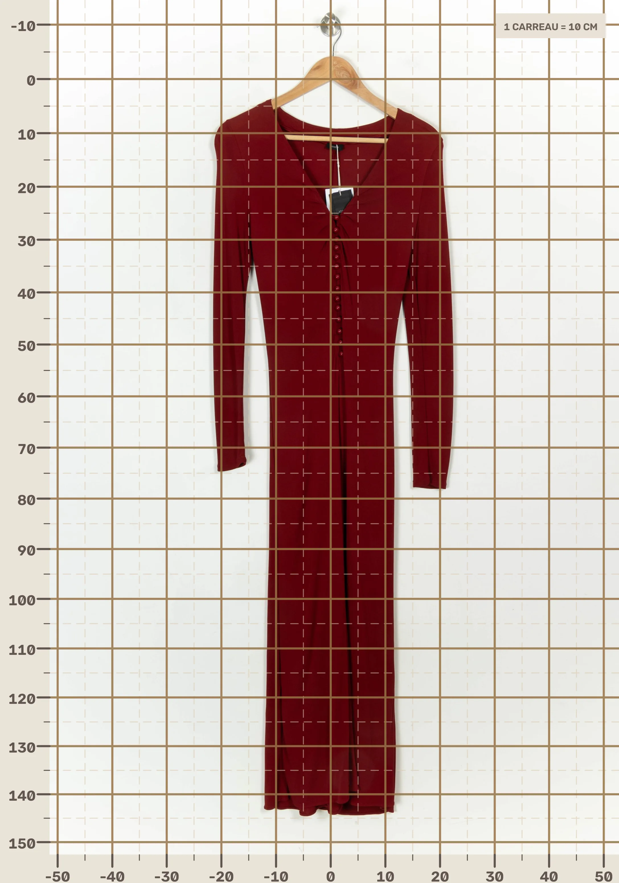 Long dress JOSEPH - Seconde Main Red