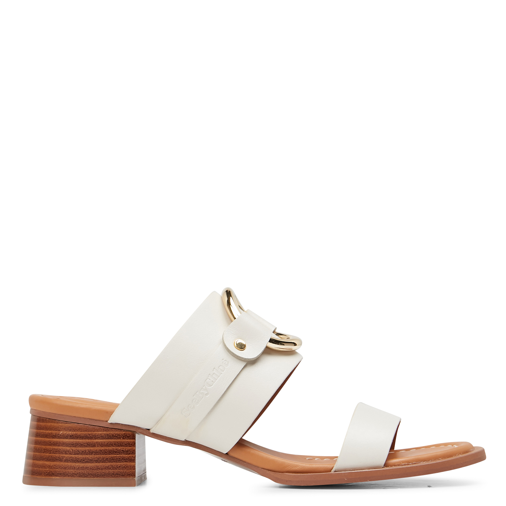 Wooden sandals SEE BY CHLOE Beige