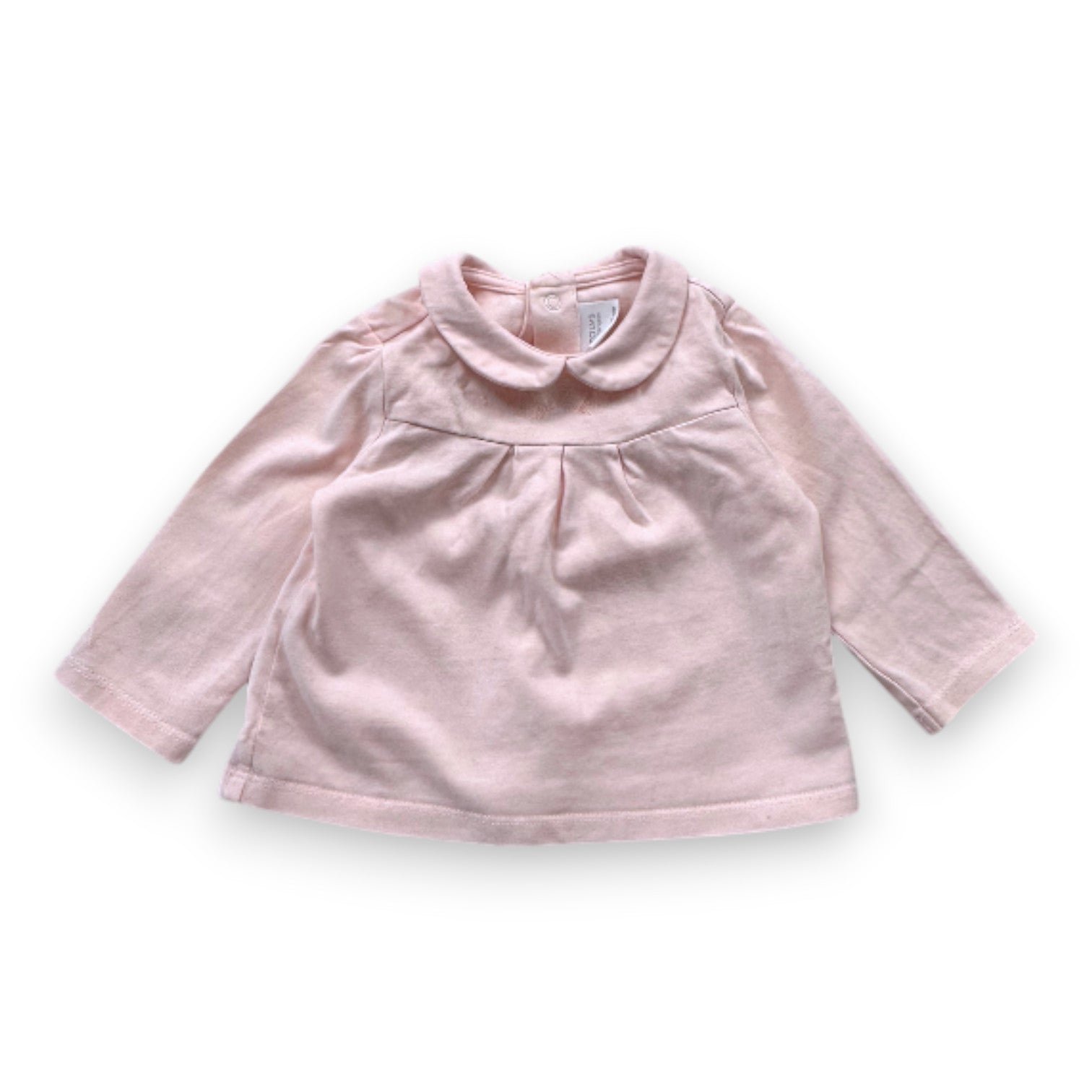Pink baby T-shirt - 6 months NATALYS - Seconde Main Pink