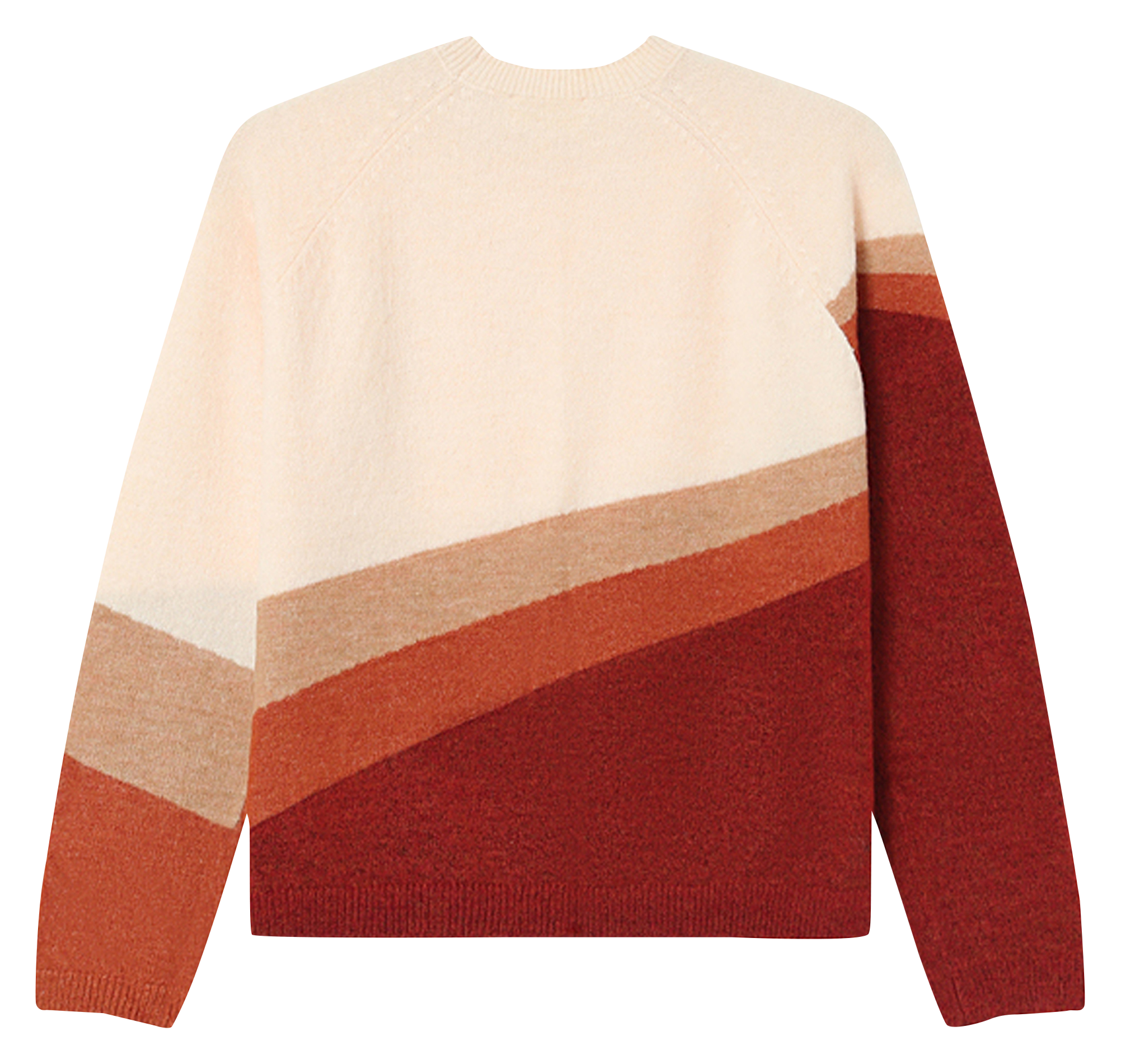 Pull col rond  GRACE ET MILA Jaune