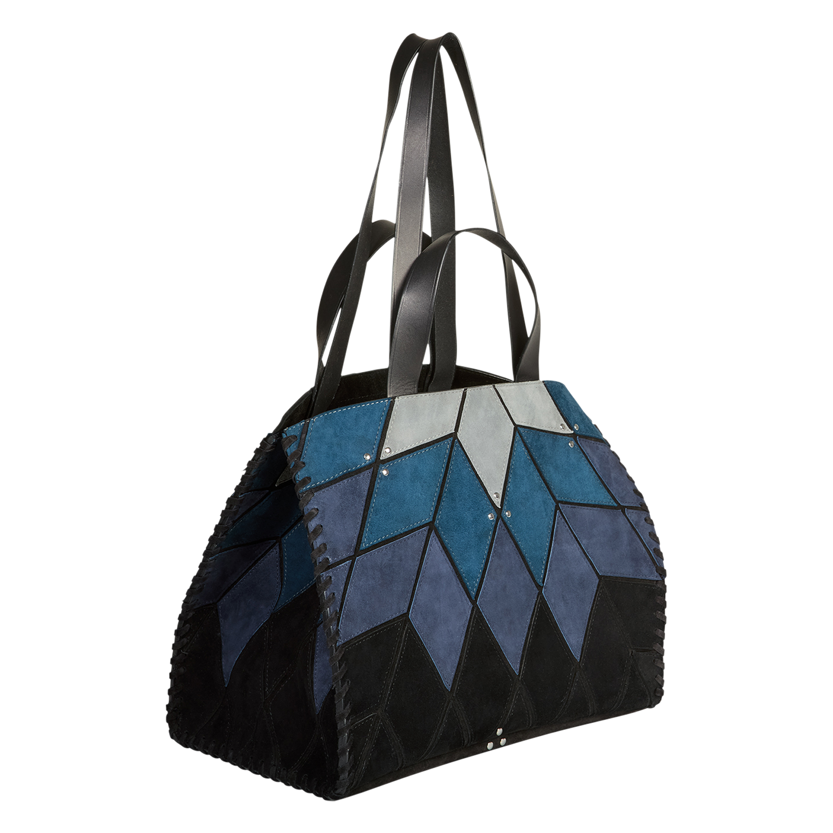 Sac cabas fantaisie en cuir JEROME DREYFUSS Multicolore