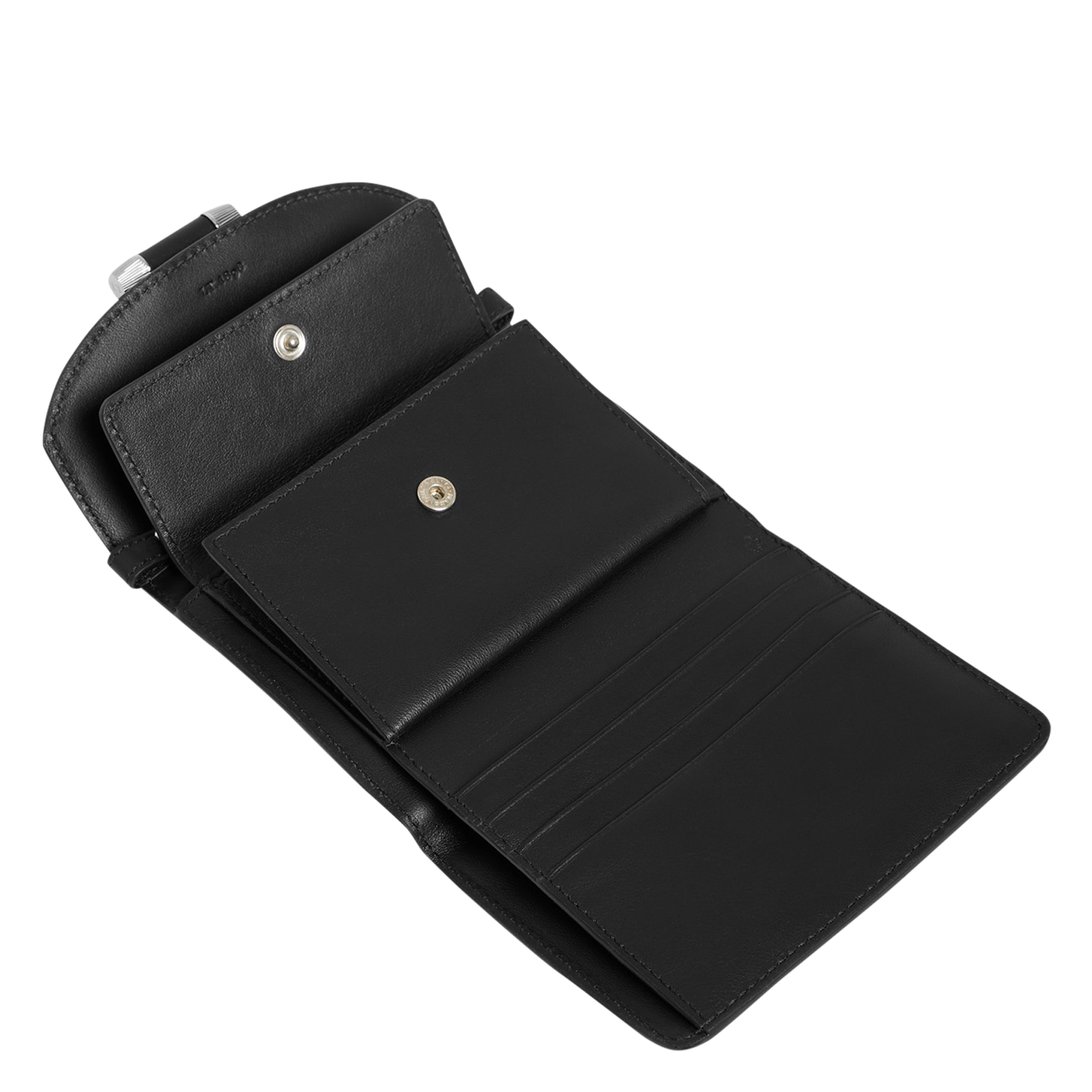 Porte-cartes en cuir LE TANNEUR Noir