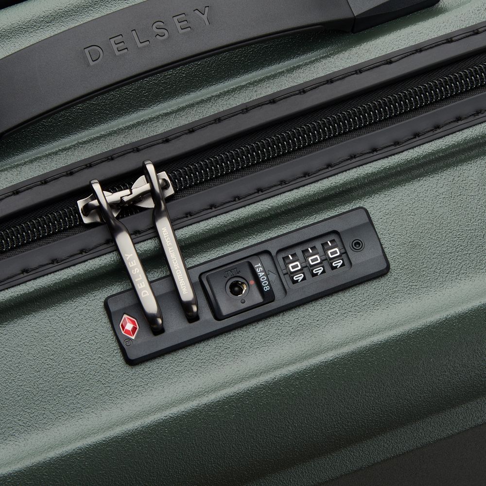 Valise soute rigide DELSEY PARIS Vert