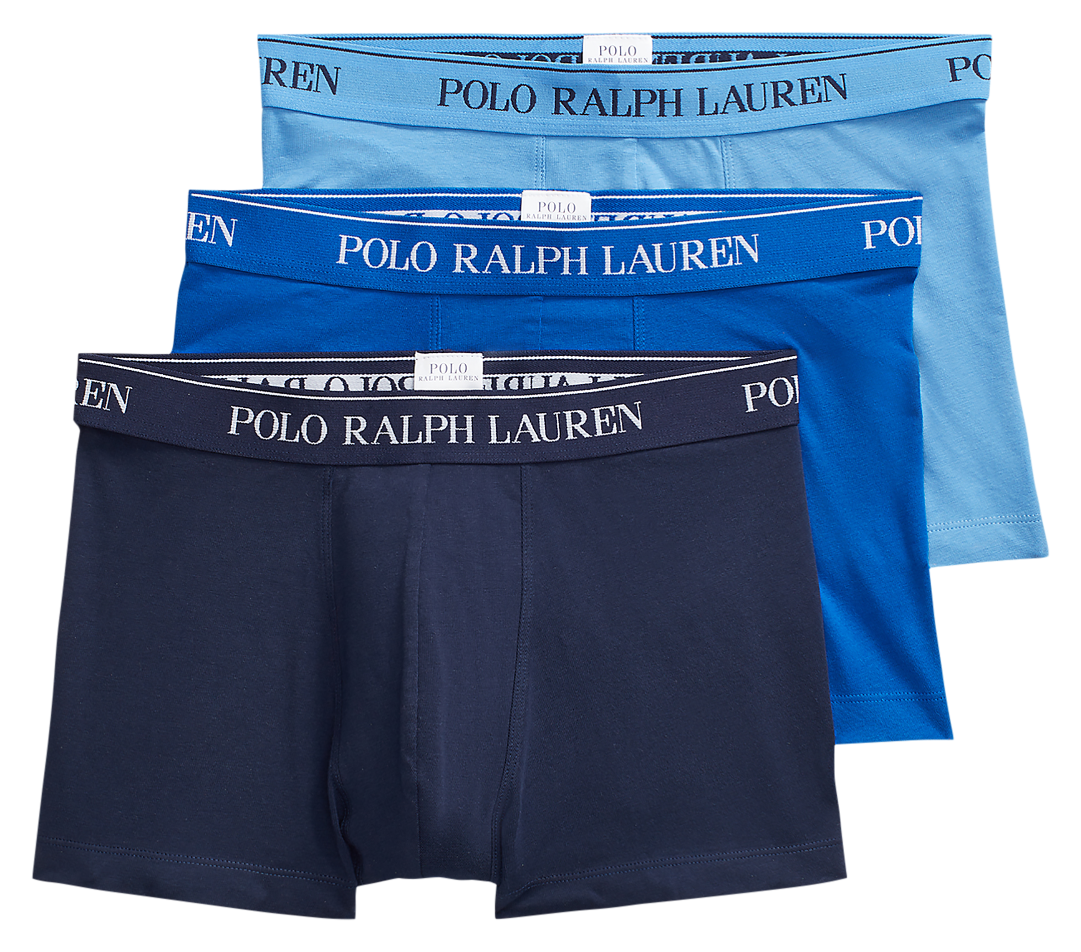 Lot de 3 boxers en coton mélangé POLO RALPH LAUREN Multicolore