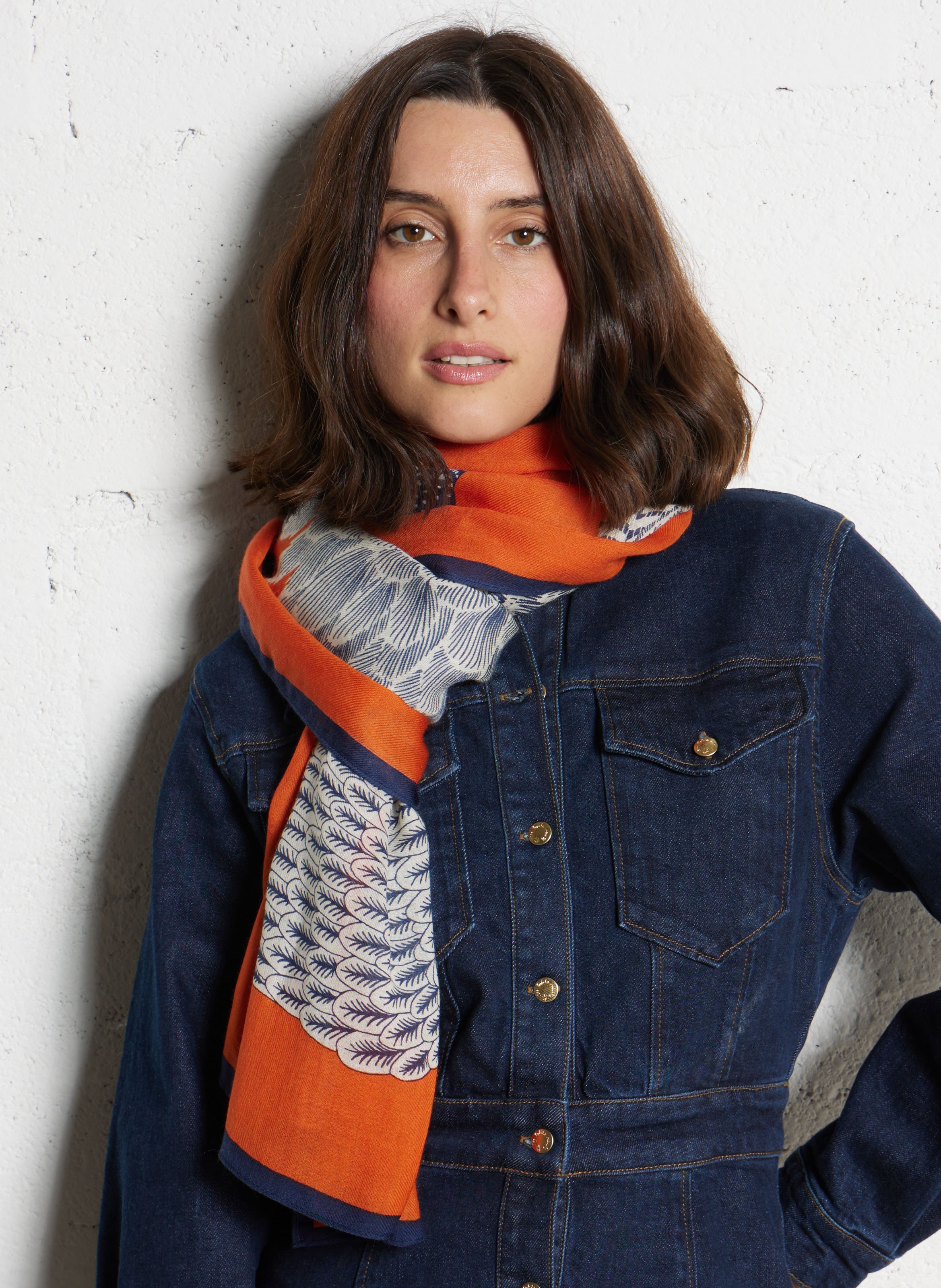 Etole en laine INOUI EDITIONS Orange