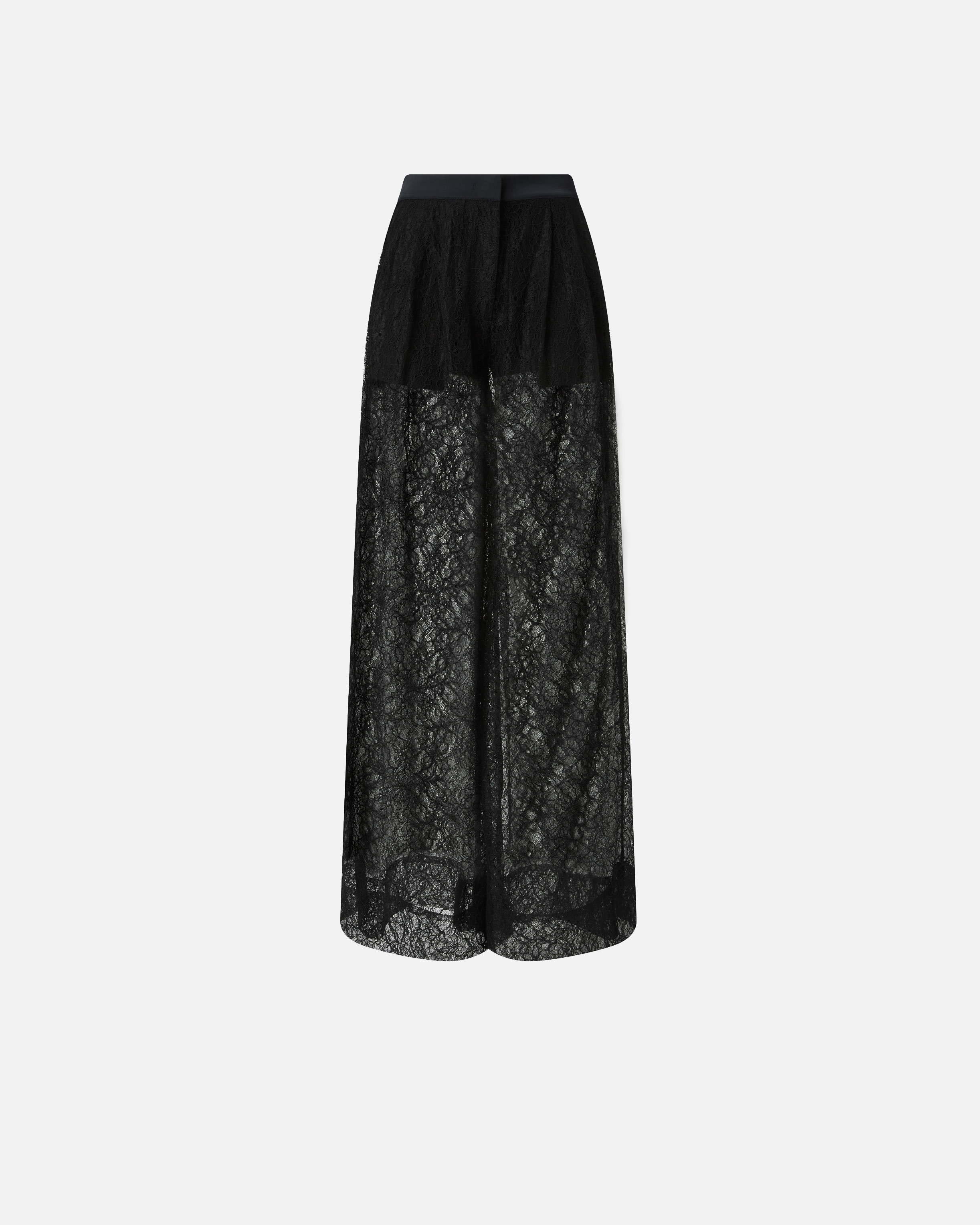 Wide-leg lace pants PINKO Blue