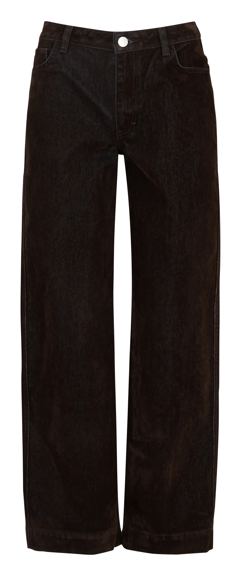 Jean large en coton bio DAMSON MADDER Jaune