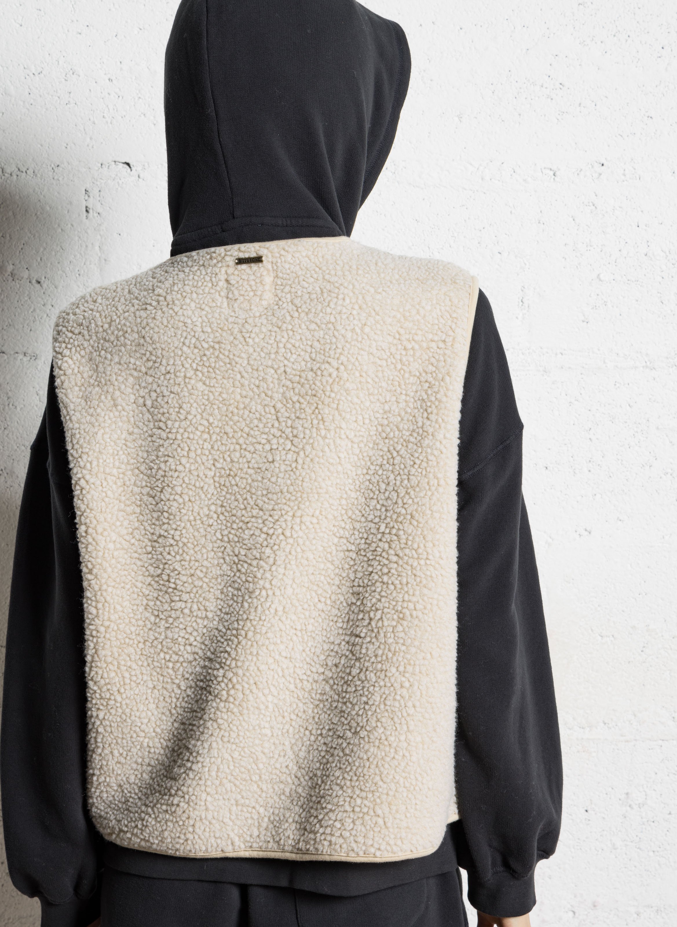 Gilet sans manches droit  BILLABONG Beige