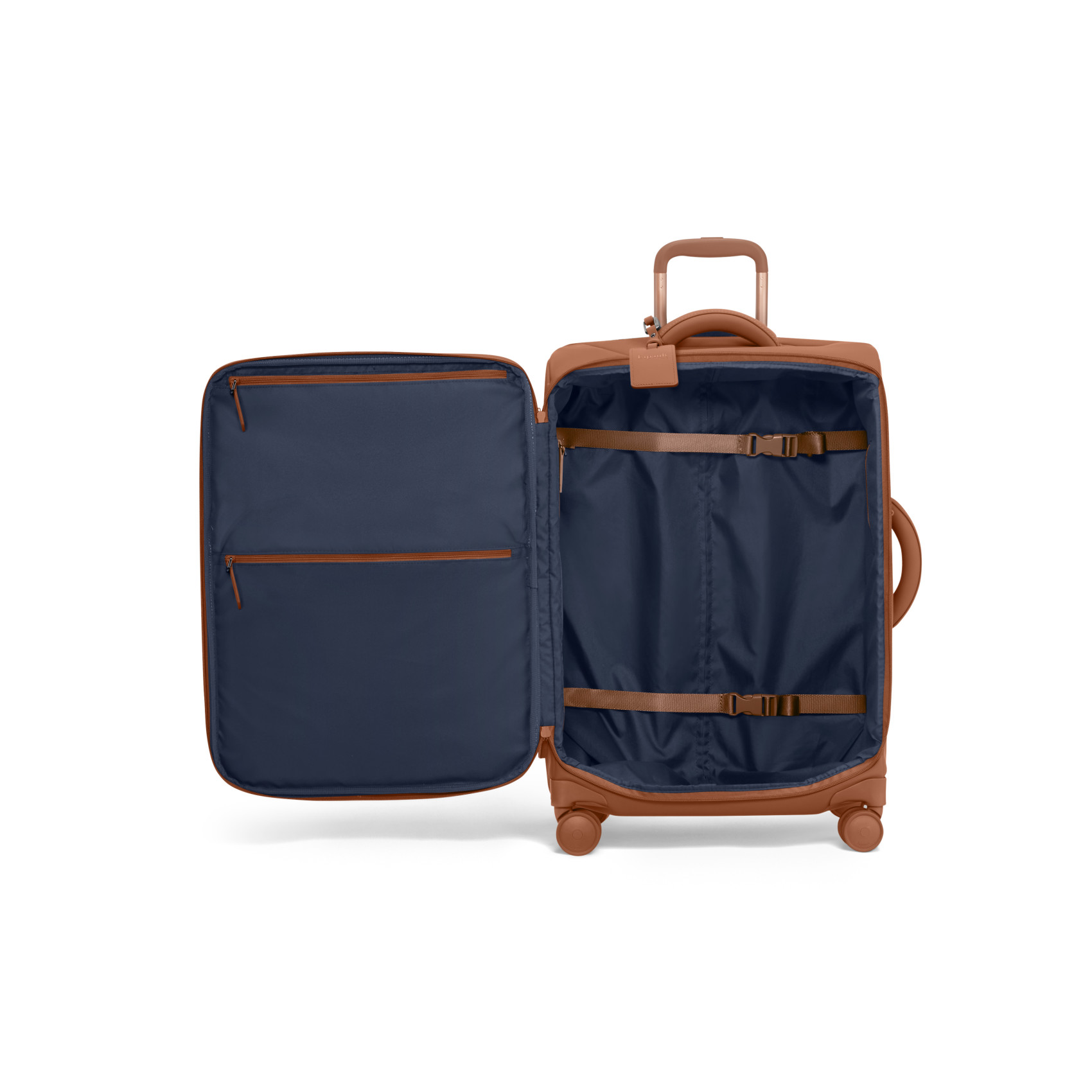 Lost in Berlin 4-wheel suitcase size M LIPAULT Brown