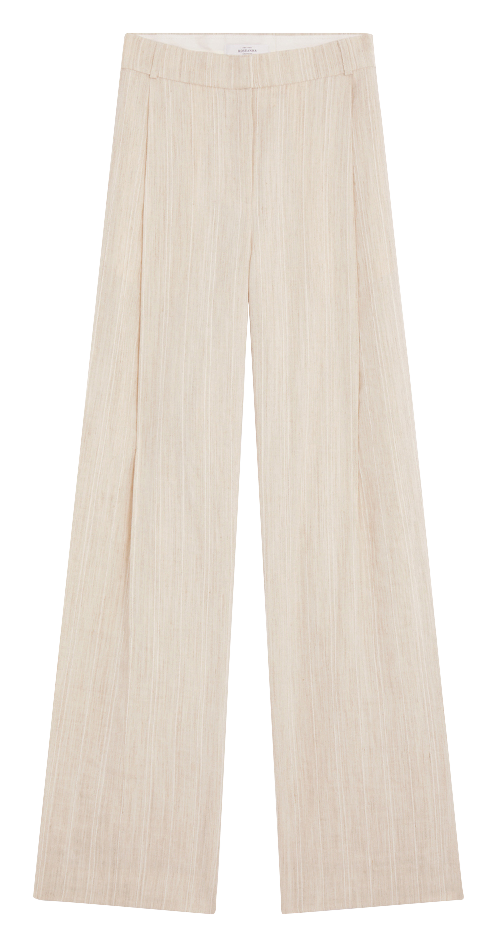 Pantalon tailleur taille haute uni ROSEANNA Beige