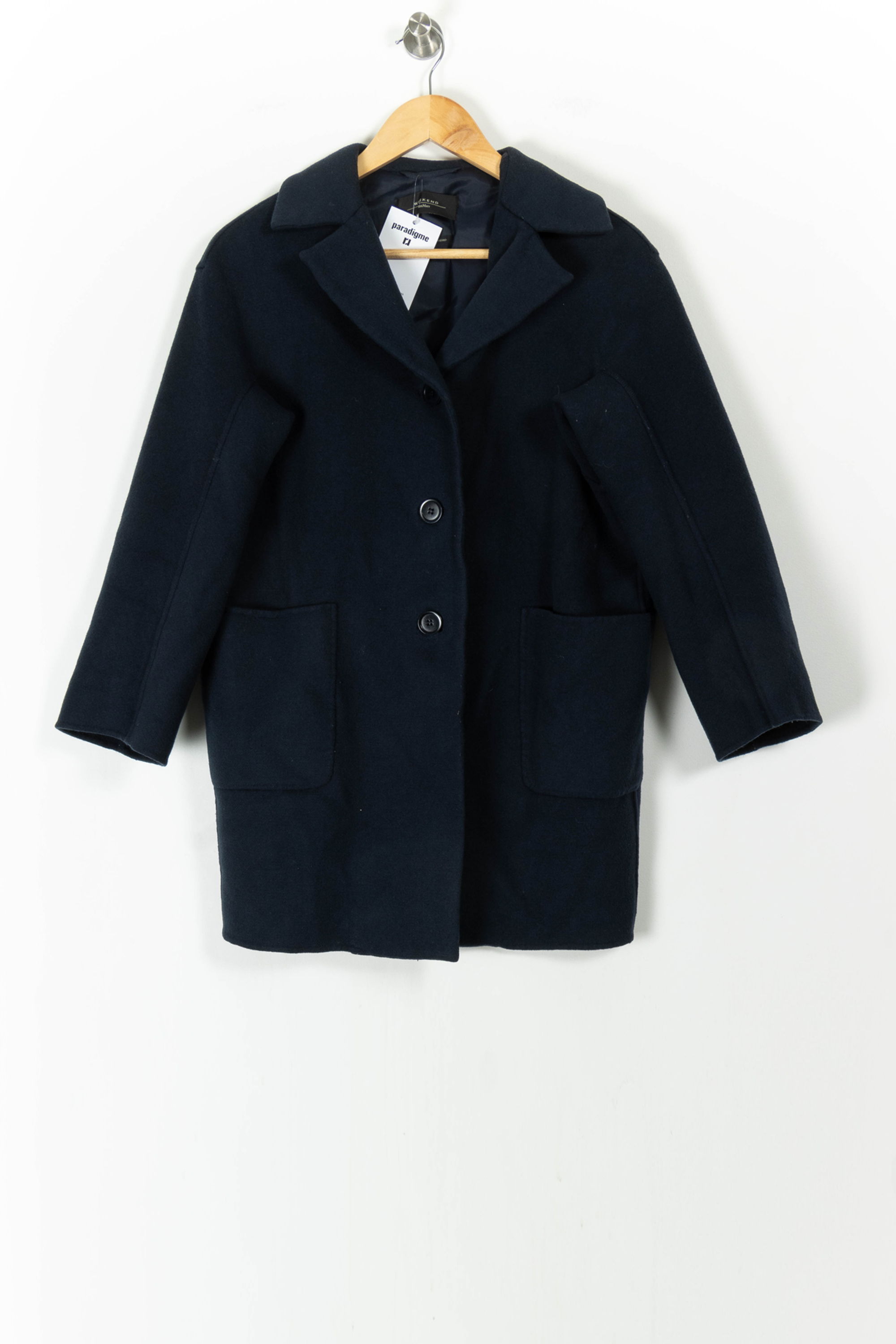 Long coat MAX MARA - Seconde Main Blue