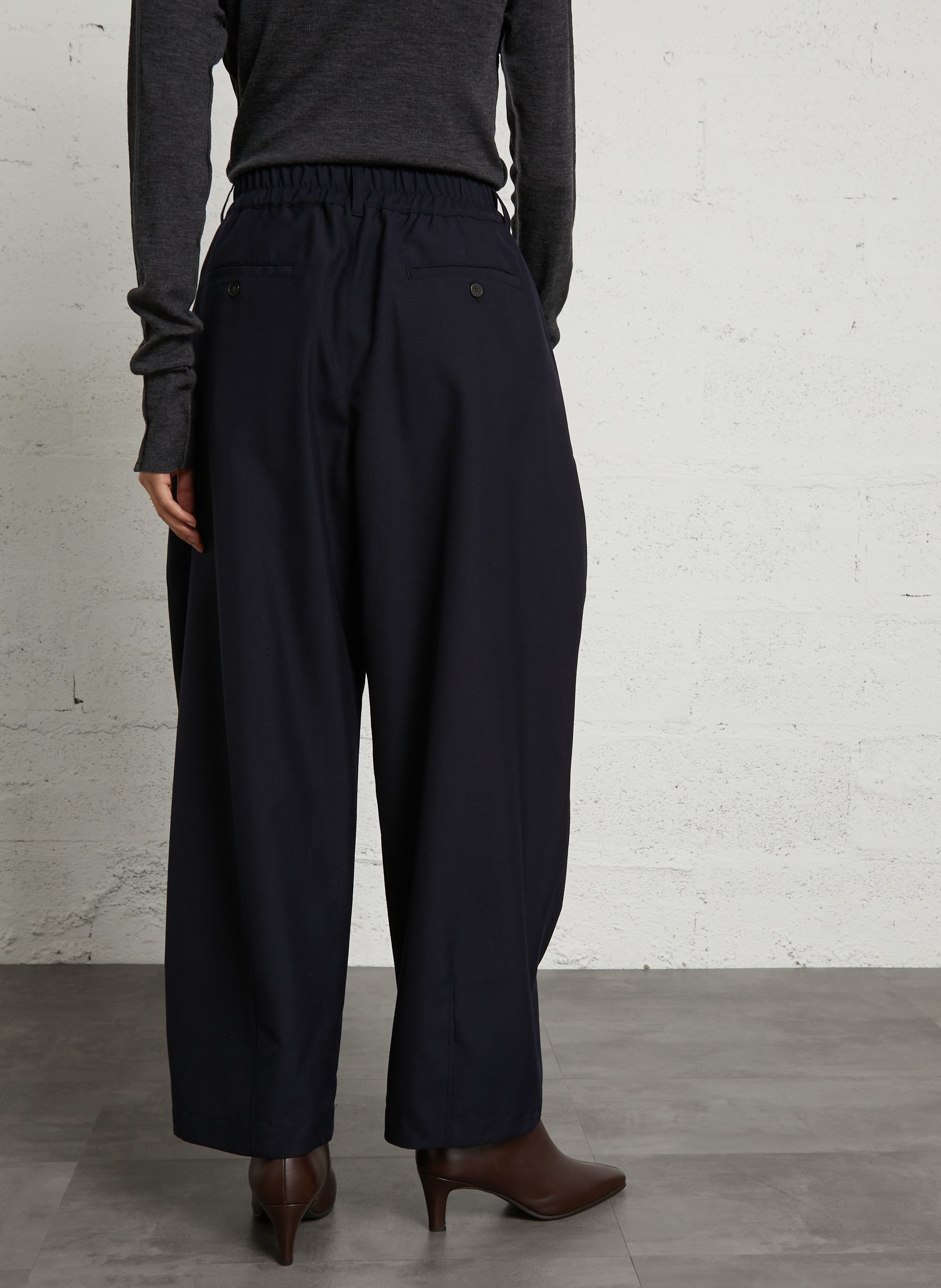 Wijde broek SOEUR Blauw