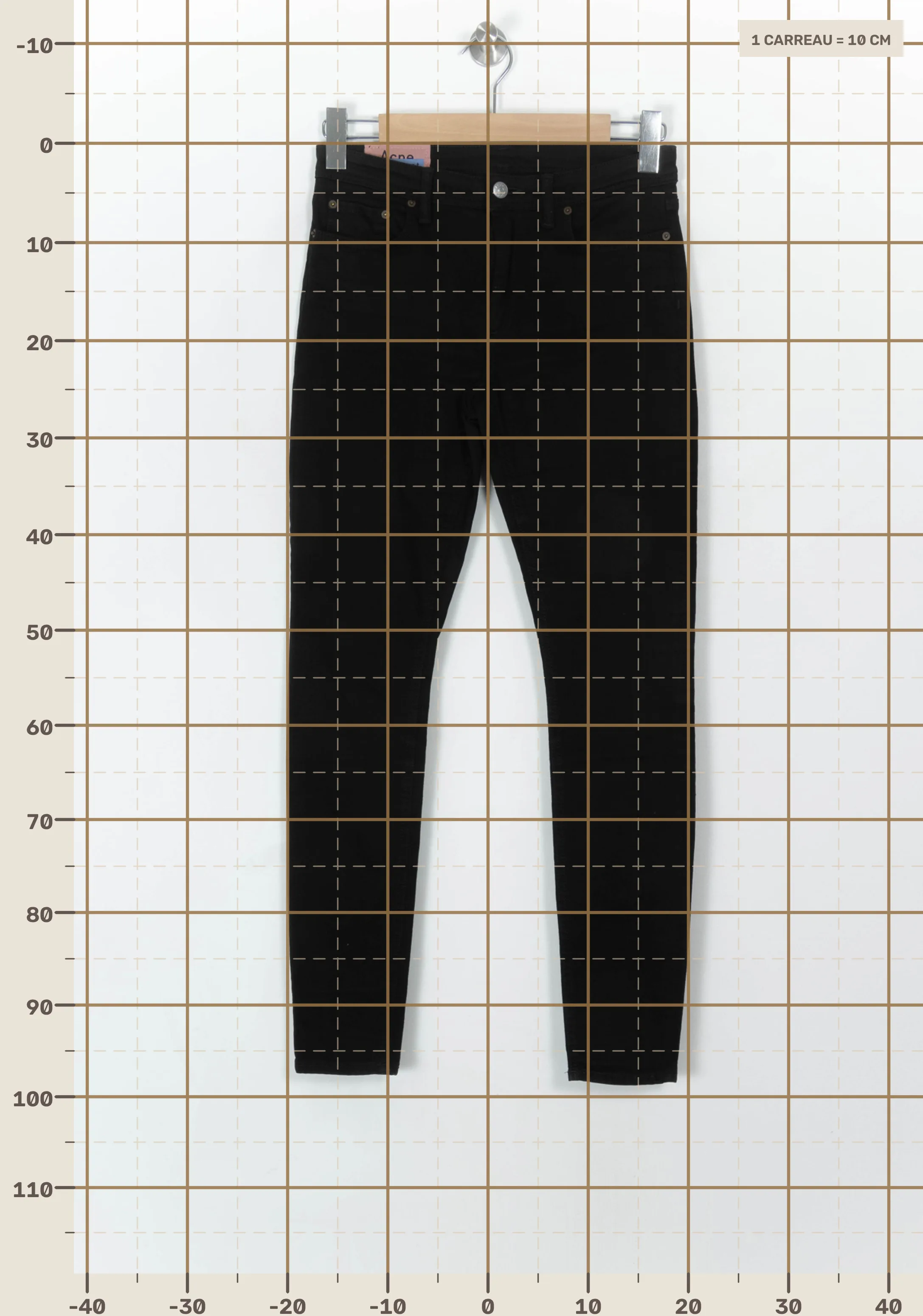Jeans ACNE STUDIOS - Seconde Main Black