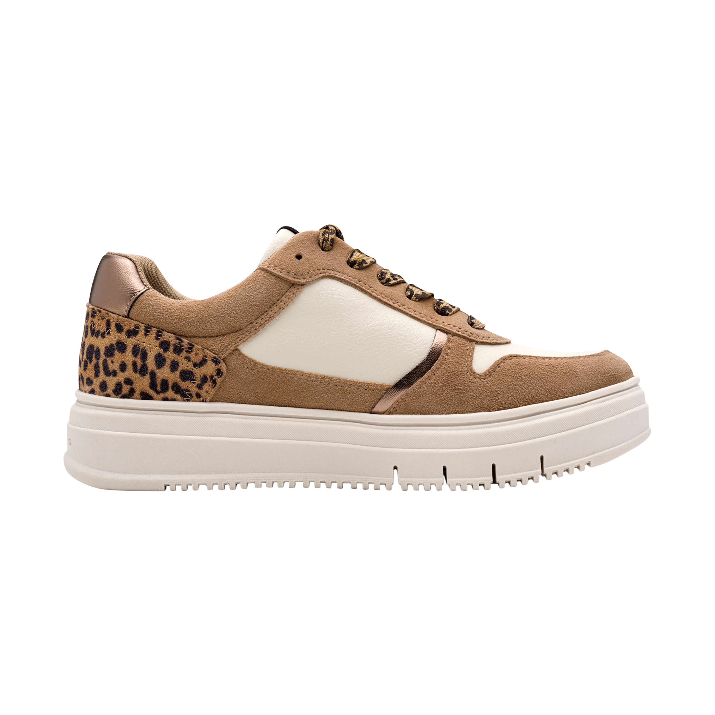 Leather trainers TAMARIS Multicolored