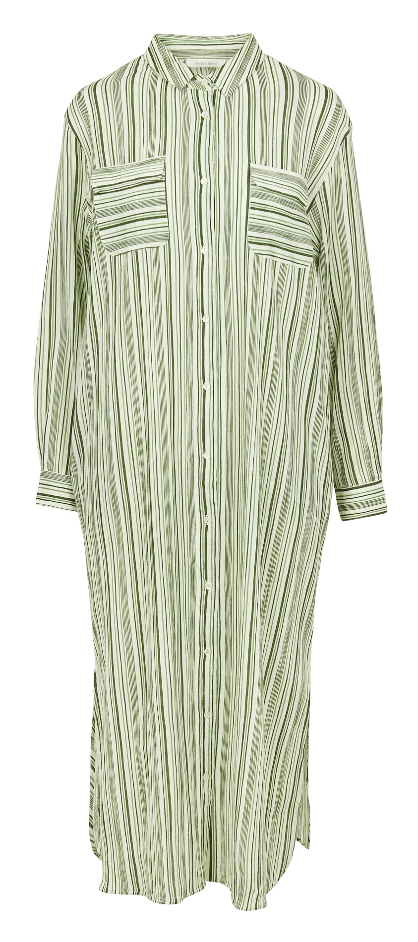 Langes Streifenkleid aus Baumwolle GrunBELLA JONES