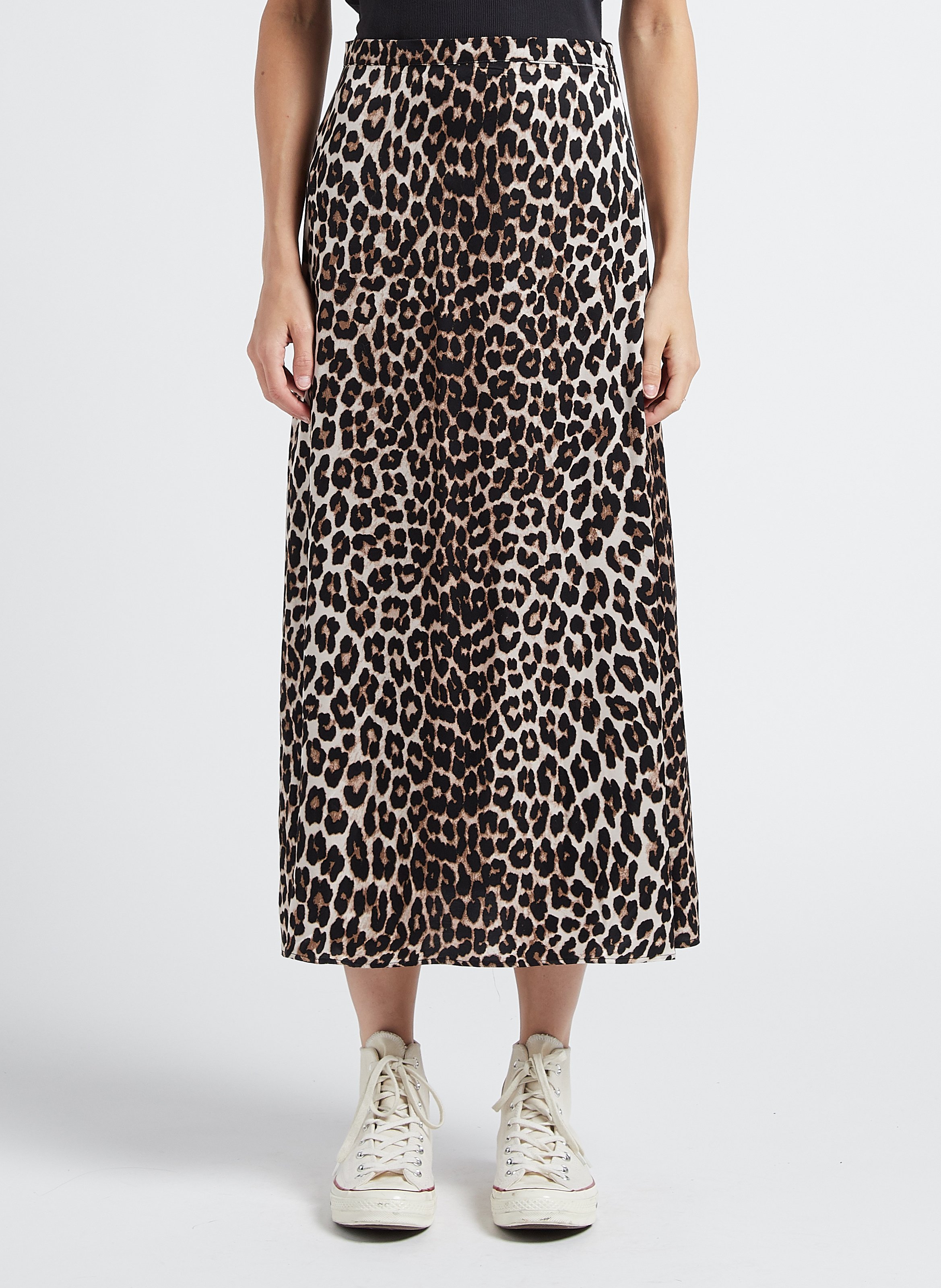 Rok best sale met luipaardprint