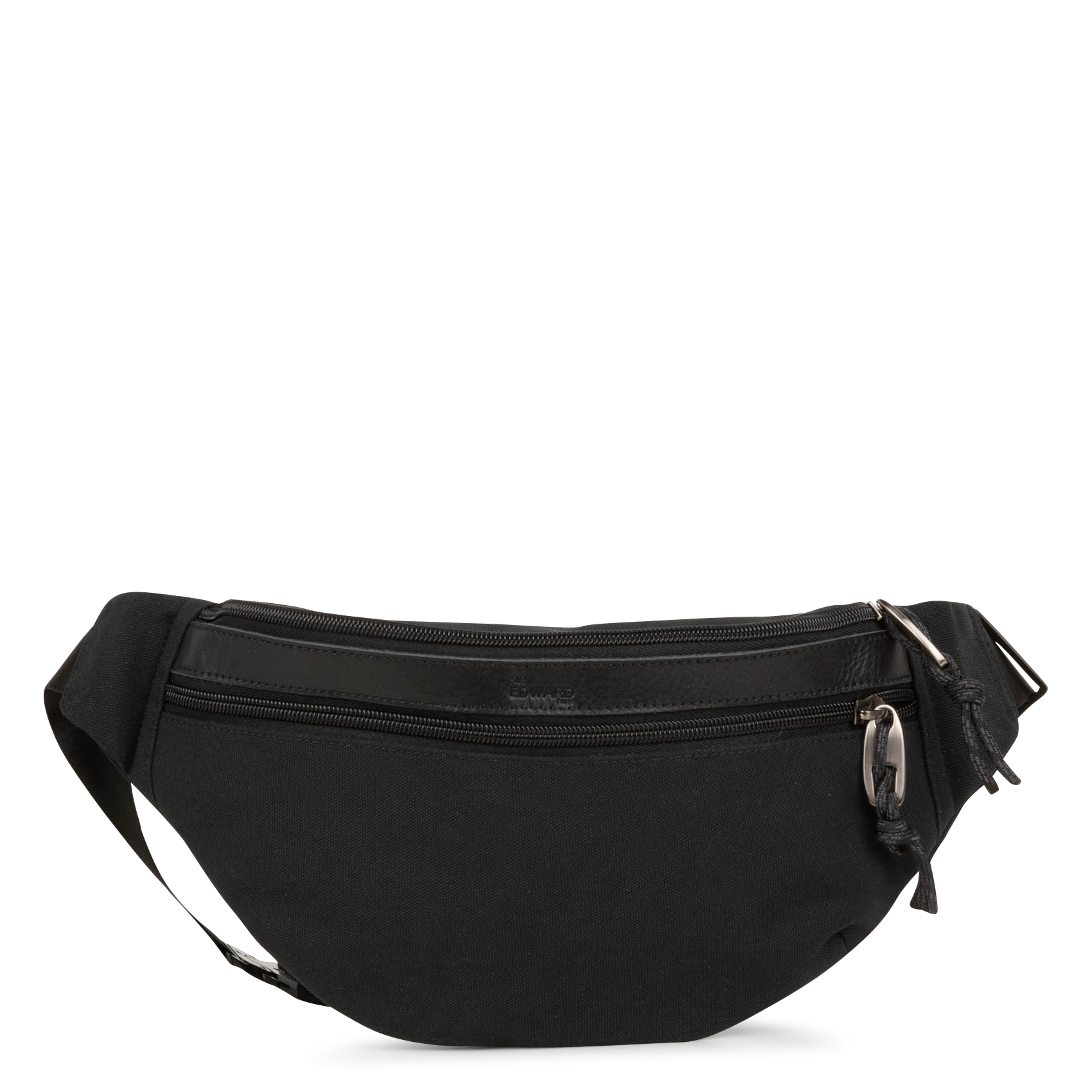 Two-tone leather blend bum bag SIR EDWARD