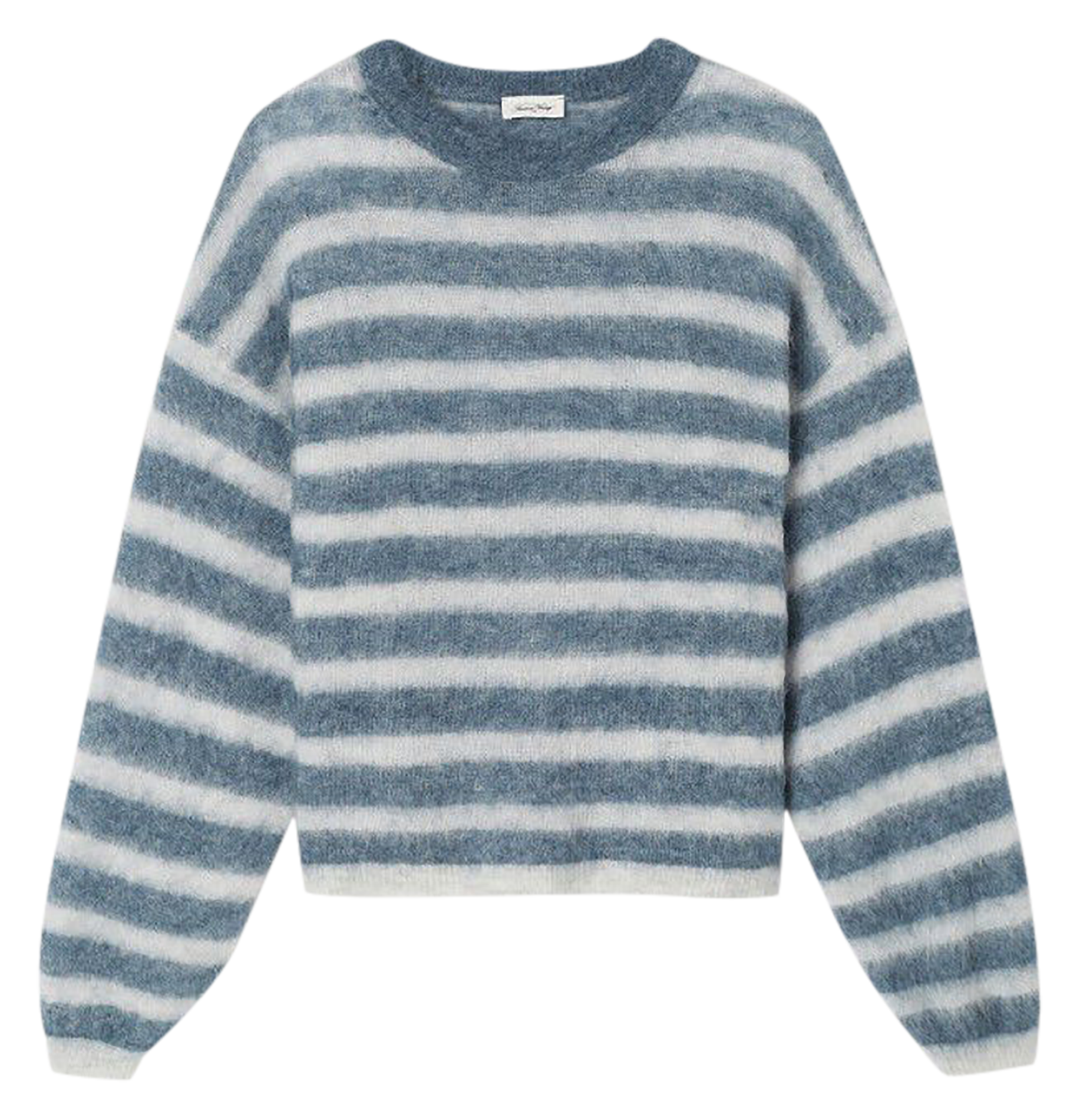 Gerader Pullover aus Alpakamischung AMERICAN VINTAGE Grau