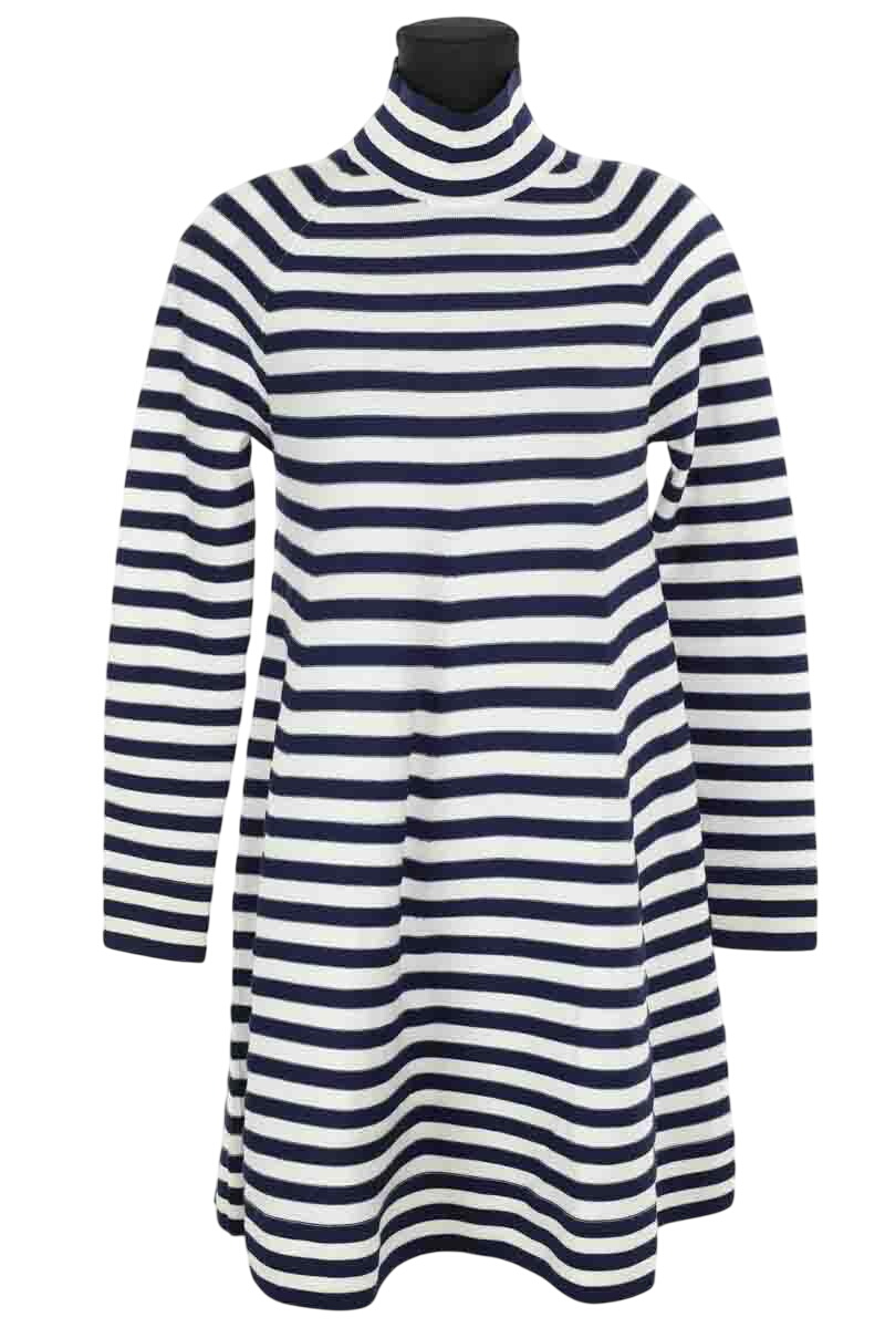 V-neck dress LAURENCE BRAS - Seconde Main Blue