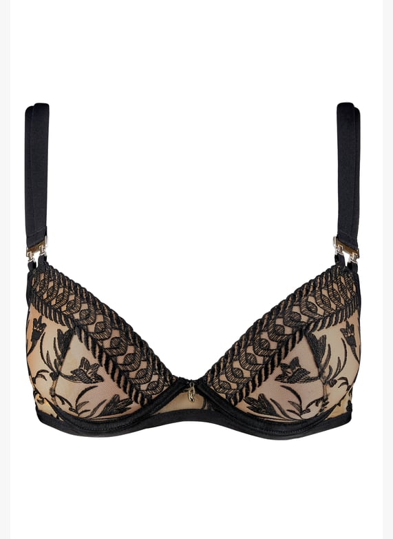Push-up cup bra | Black by AUBADE Push-up cup bra Black