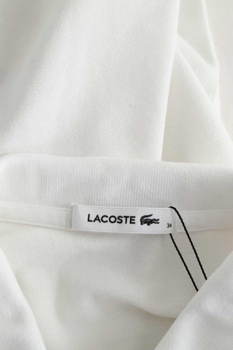 Cotton polo LACOSTE - SECONDE MAIN White
